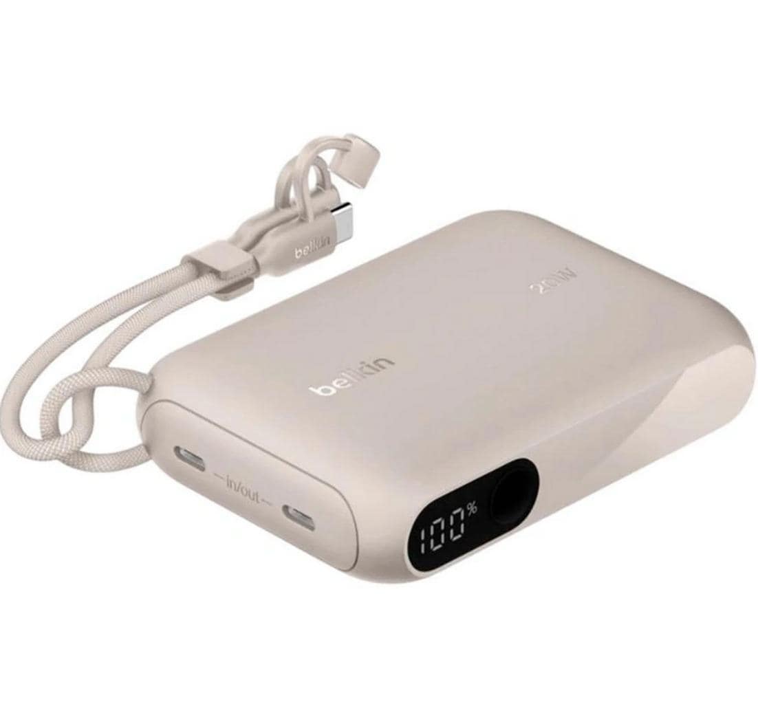 BELKIN BoostCharge Pro PB 10K, Sand Mit Apple Watch-Ladegerät, 45 W kaufen Schweiz | Mediatech.ch