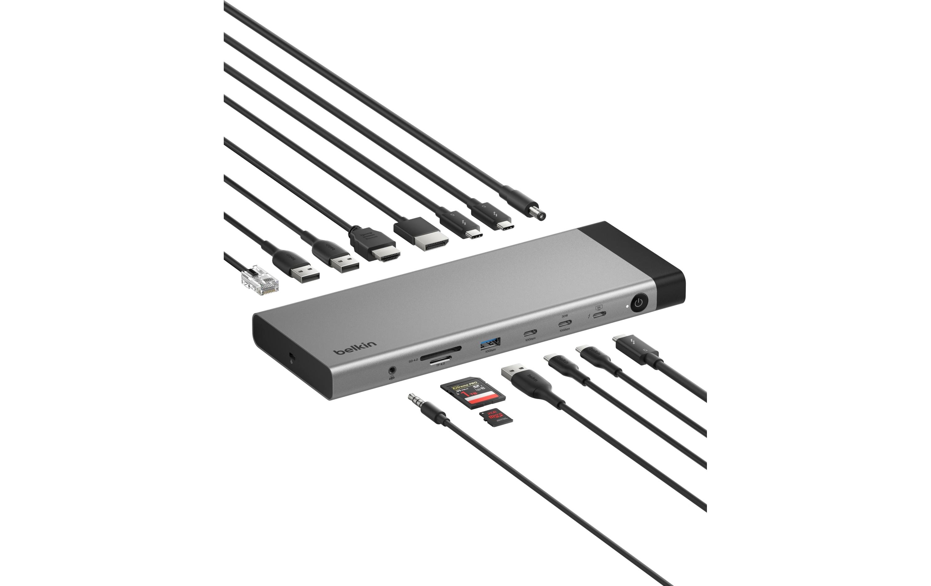 BELKIN Connect Thunderbolt5 Docking USB C, 14-in-1, 140W kaufen Schweiz | Mediatech.ch