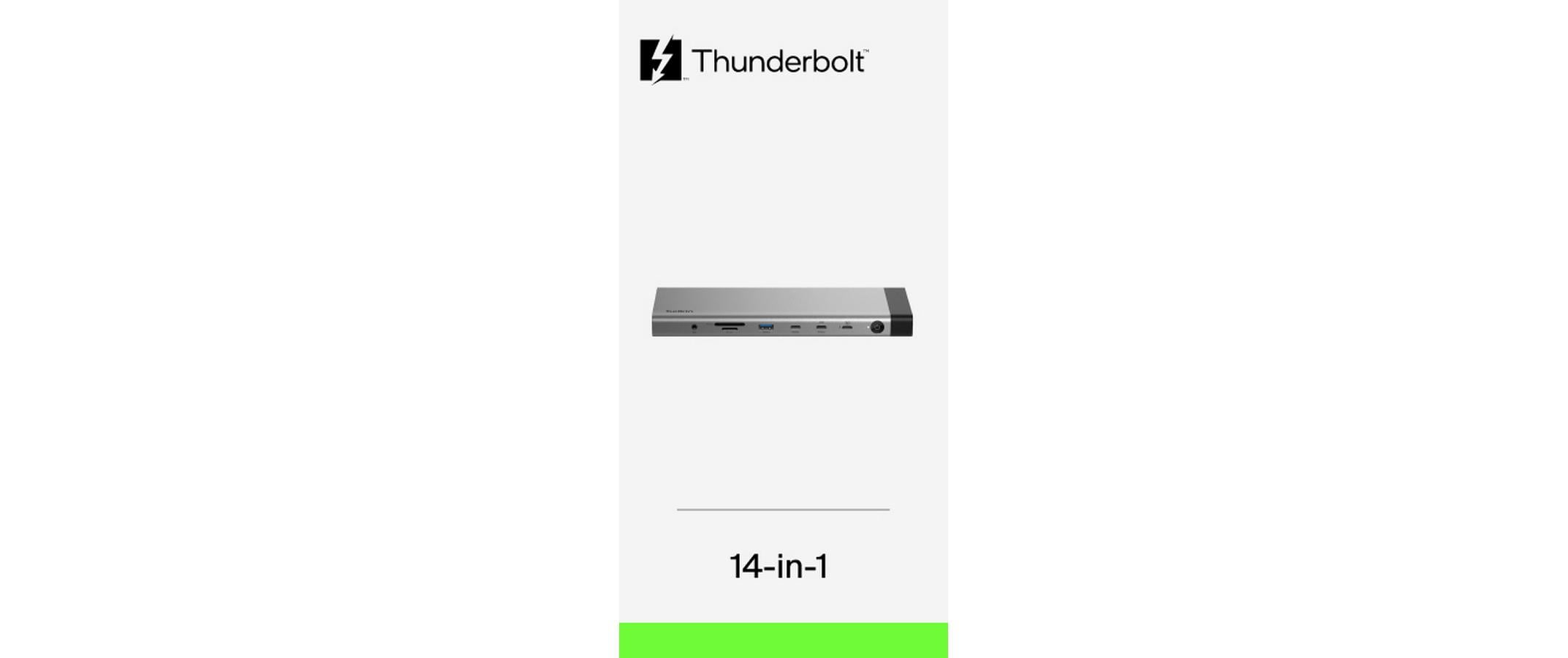 2227626_4 - Mediatech BELKIN Connect Thunderbolt5 Docking USB C, 14-in-1, 140W