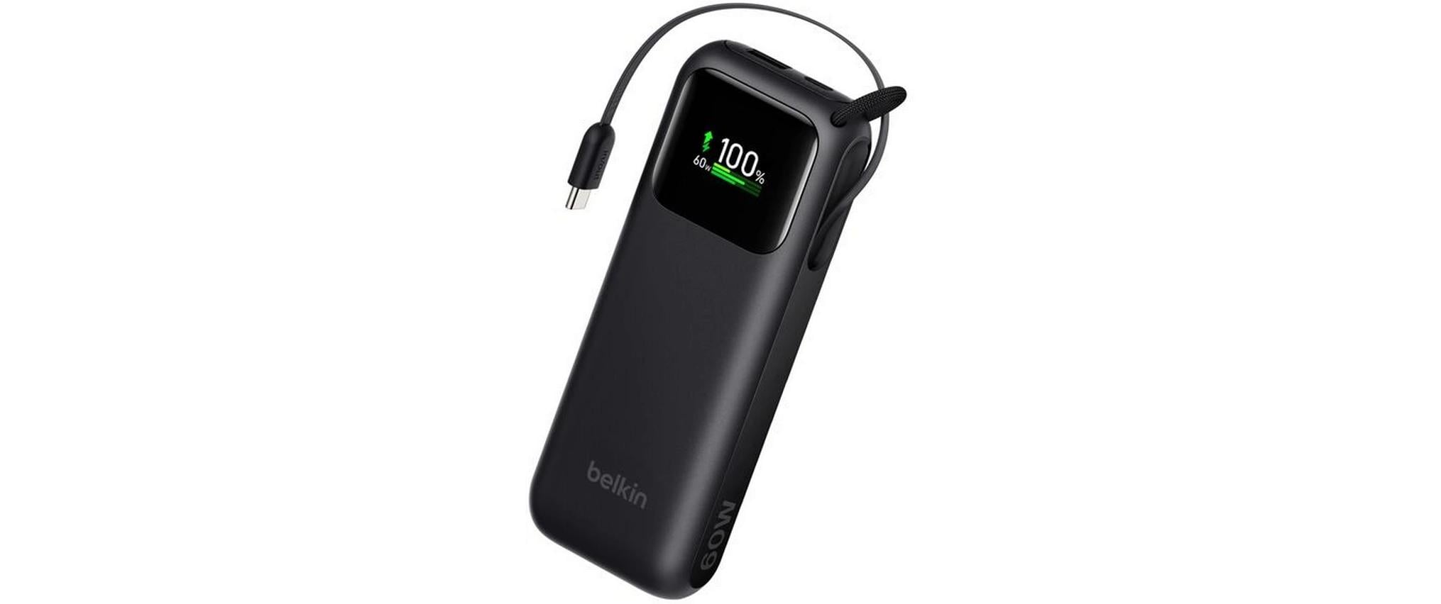 BELKIN UltraCharge Smart Display PB 11K PD60W, USB-C Kabel, Schwarz kaufen Schweiz | Mediatech.ch