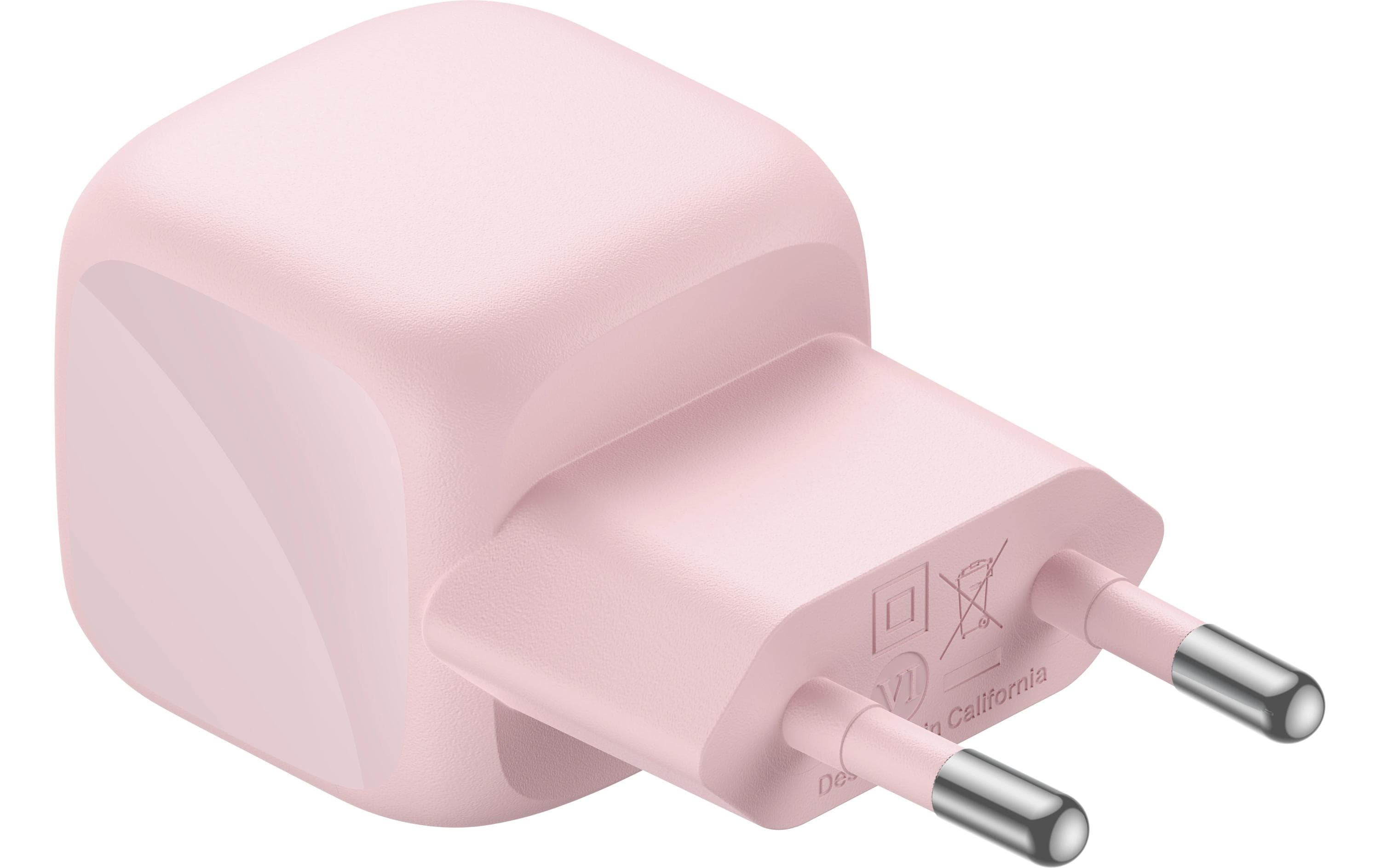 2227631_2 - Mediatech BELKIN BoostCharge USB-C Ladegerät 30W PPS, 2m USB-C Kabel, Blush