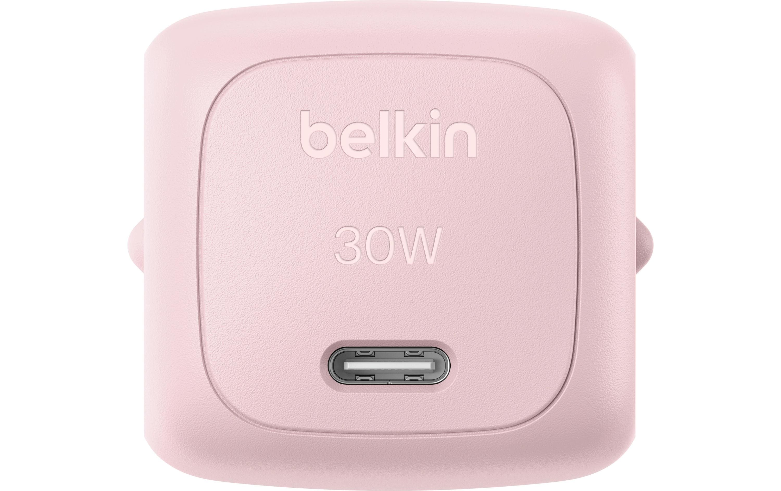 2227631_3 - Mediatech BELKIN BoostCharge USB-C Ladegerät 30W PPS, 2m USB-C Kabel, Blush