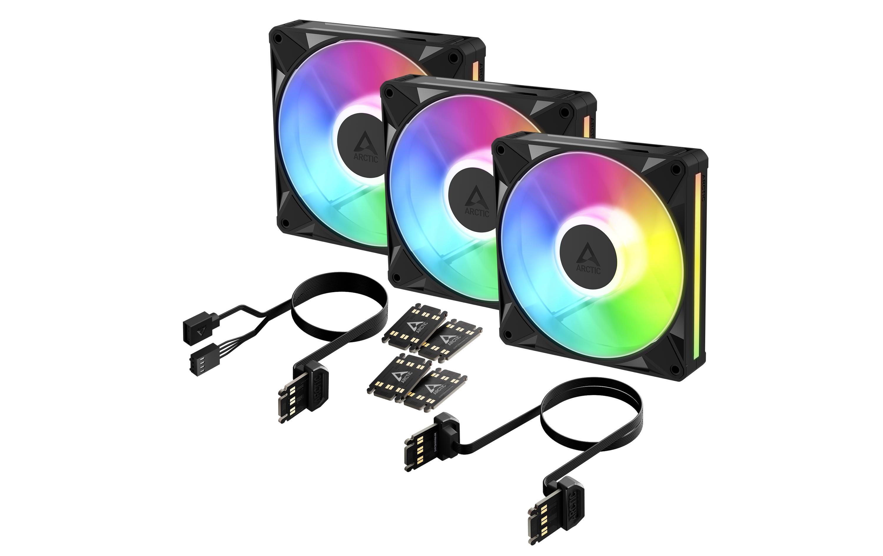 Arctic Cooling Gehäuselüfter Arctic BioniX P14 ARGB Schwarz, 3er Pack kaufen | Mediatech.ch