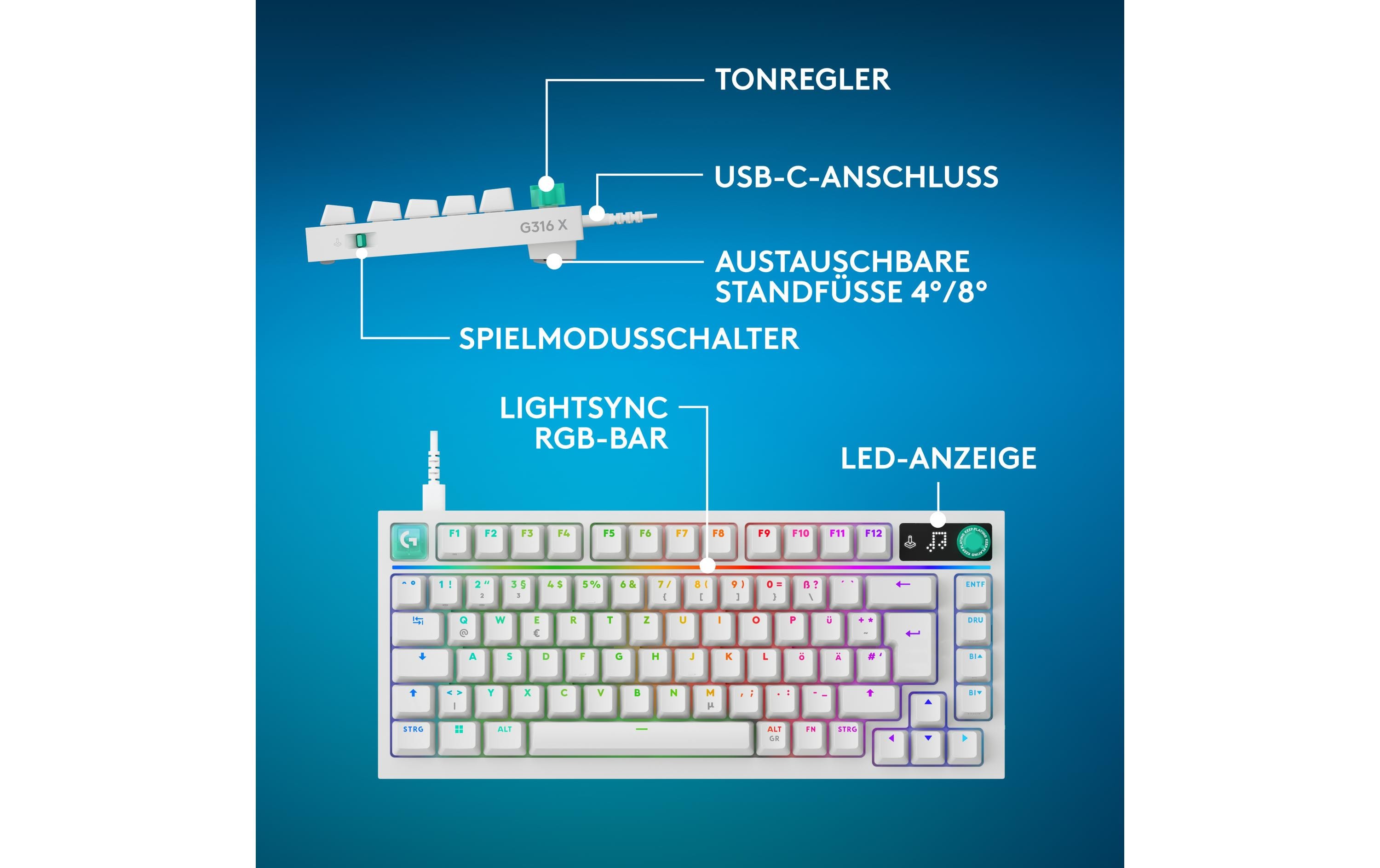 2230642_8 - Mediatech Logitech G316 X 75 white