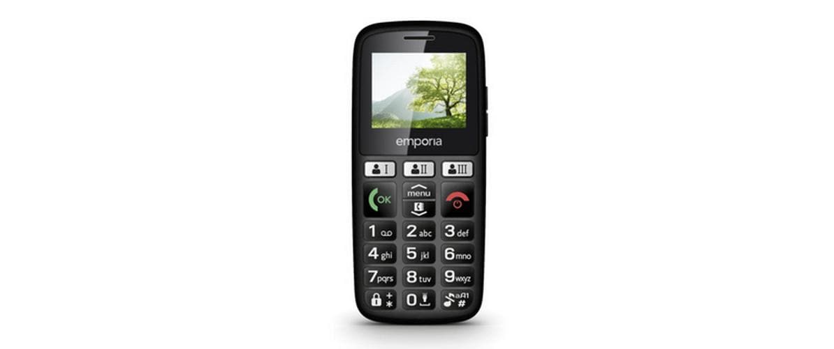 Emporia Happy-LTE Black 1.77, Single Sim, nano kaufen Schweiz | Mediatech.ch