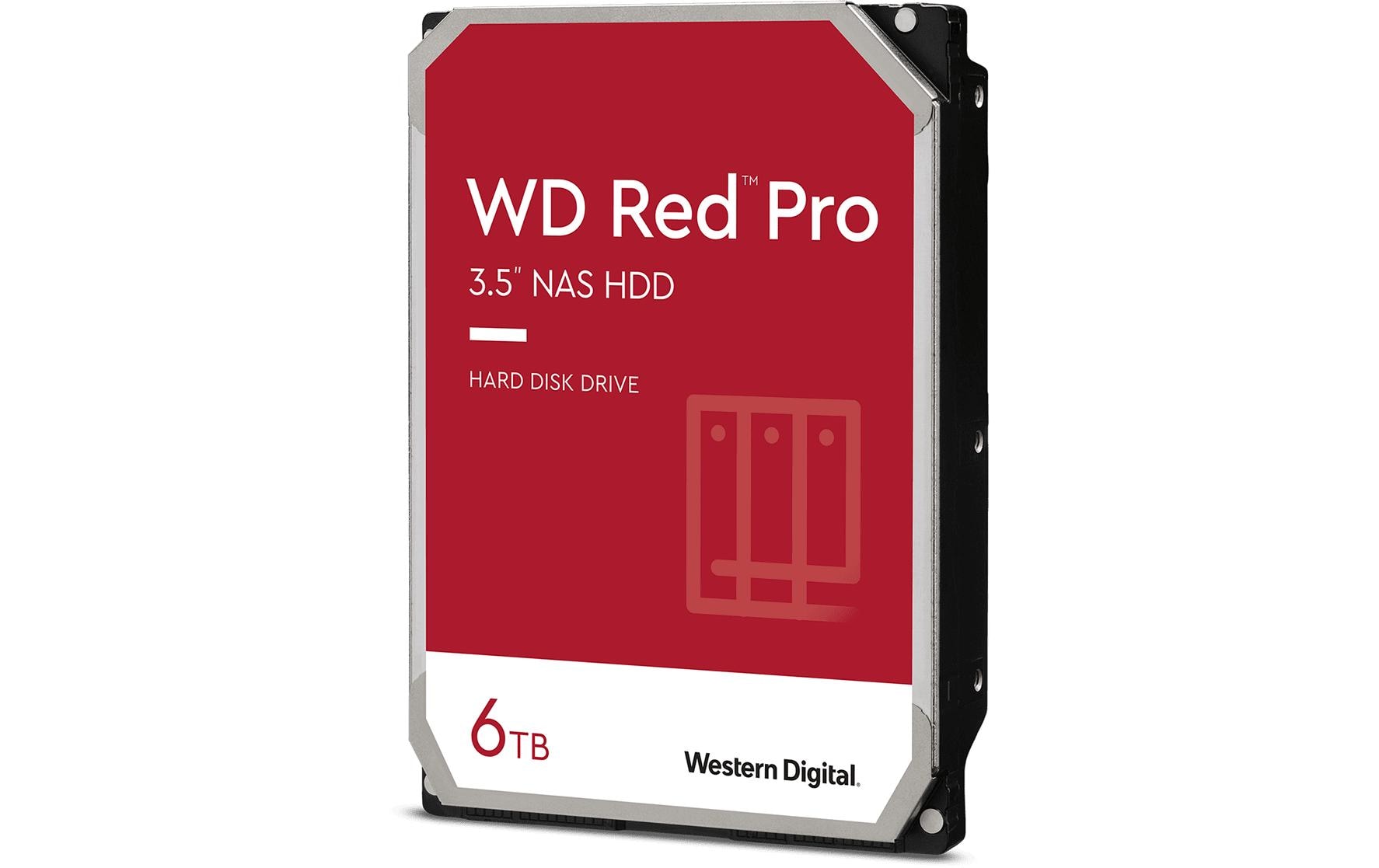 2231565 - Mediatech Western Digital WD Red Pro 3.5 6TB SATA 6GB/s, 24x7, 7200rpm, 256MB Cache, CMR kaufen | Mediatech.ch