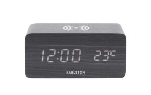 KARLSSON Wecker Block LED Black kaufen Schweiz | Mediatech.ch