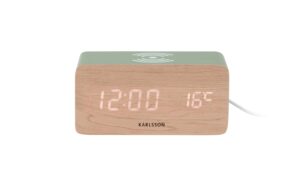KARLSSON Wecker Block LED Jungle Green kaufen Schweiz | Mediatech.ch