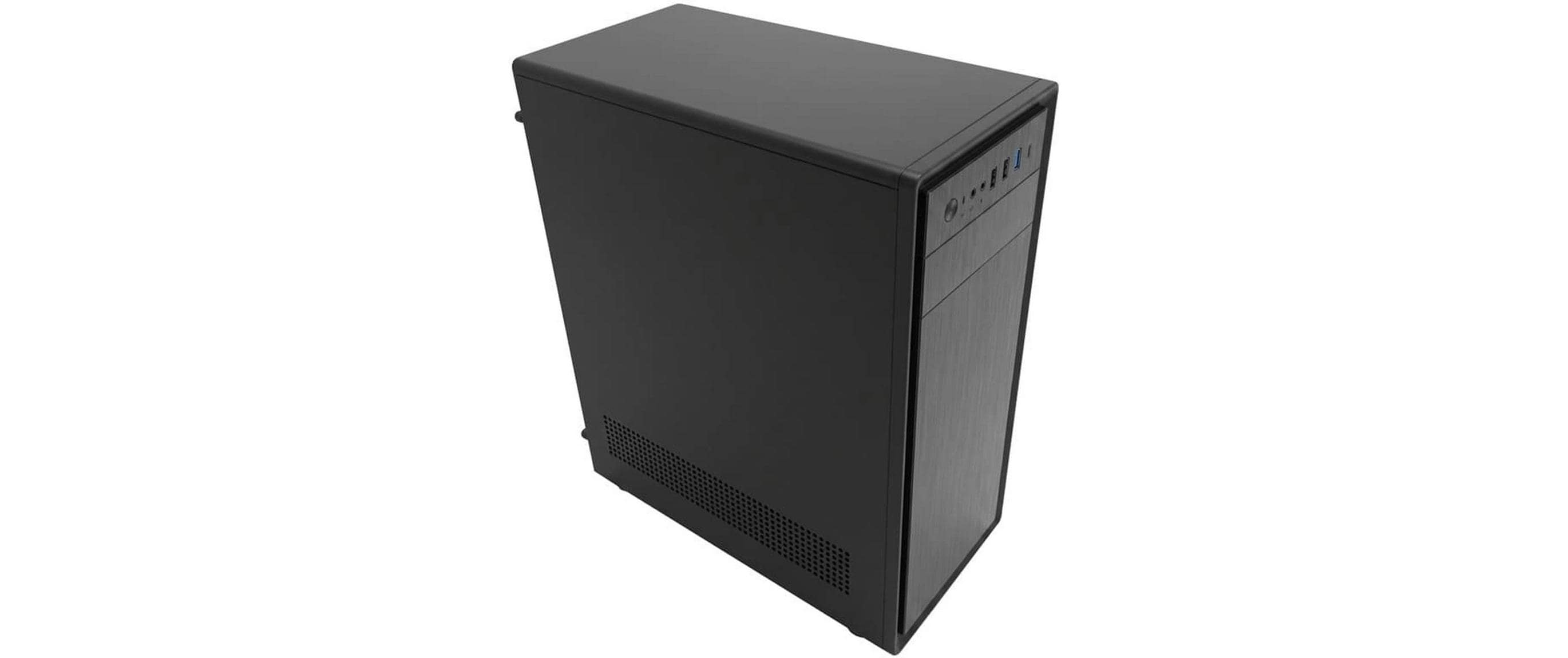 2232638_3 - Mediatech Lc-Power Midi Tower LC-7042B-ON Schwarz, 1x 2, 52, 2x 3, 5, 1x 5.25