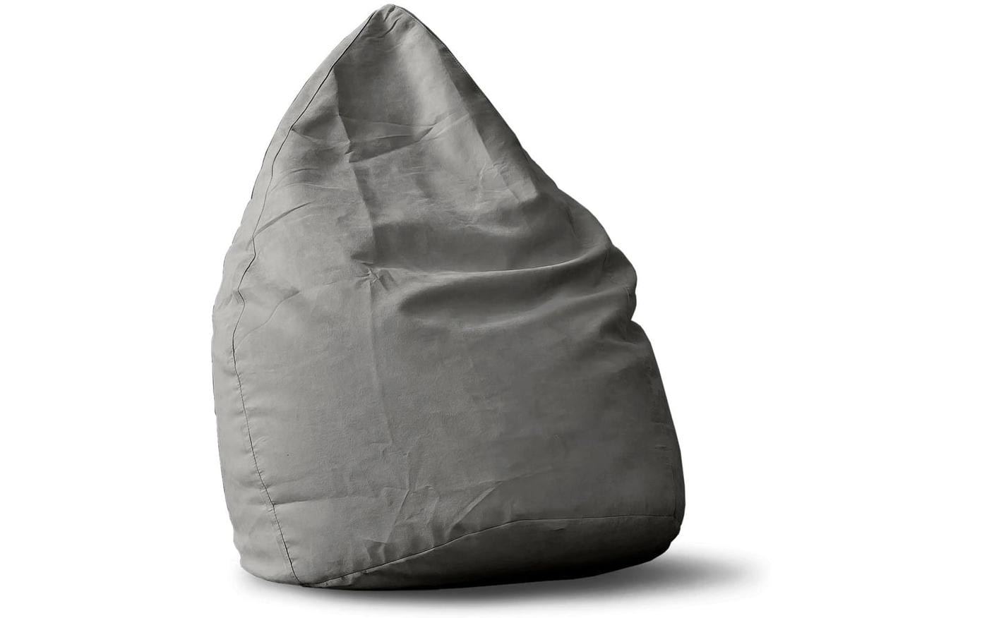 Lumaland Sitzsack In-& Outdoor 120l grau Waschbar