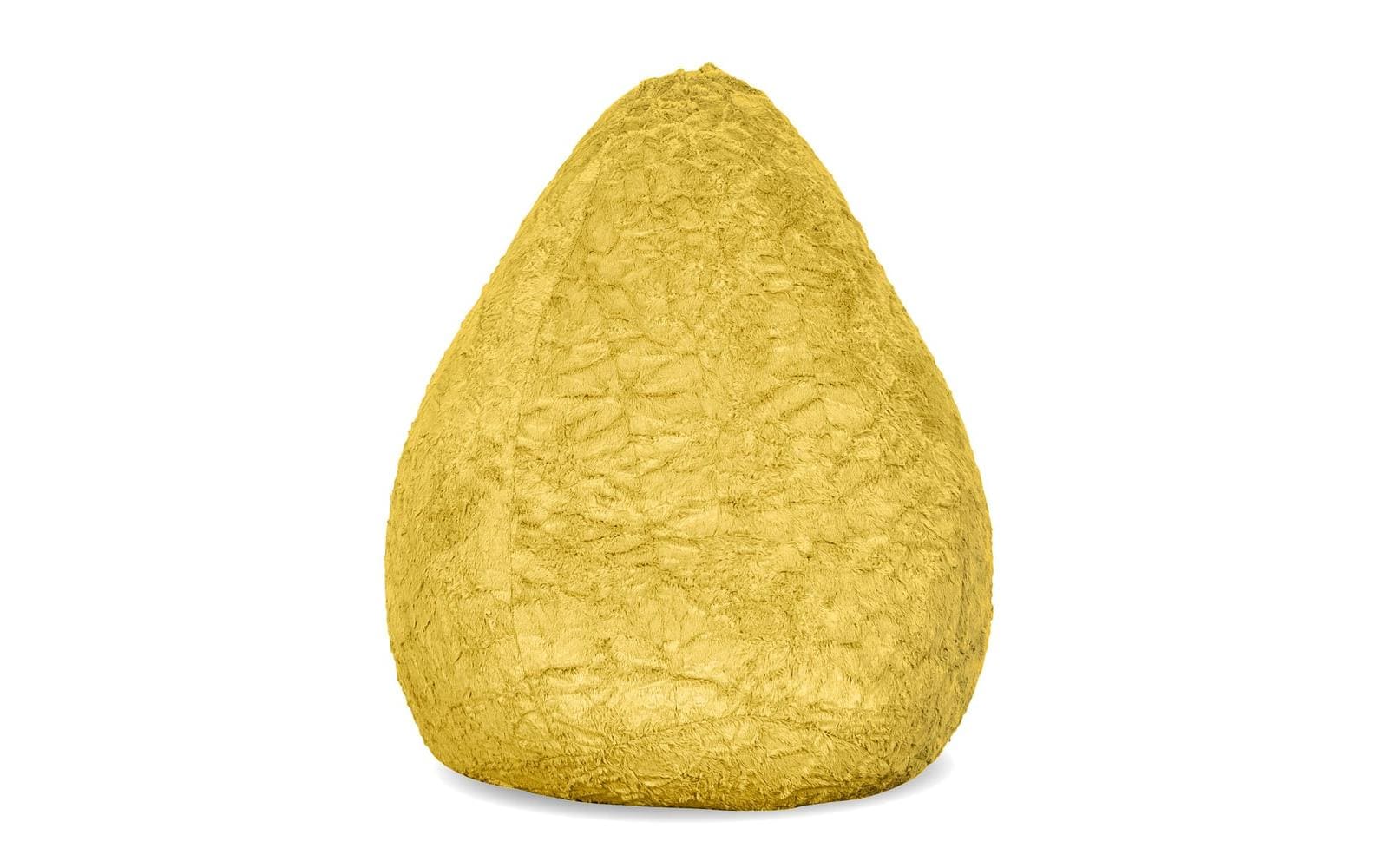 Lumaland Sitzsack Fluffy 120l gelb Waschbar kaufen Schweiz | Mediatech.ch