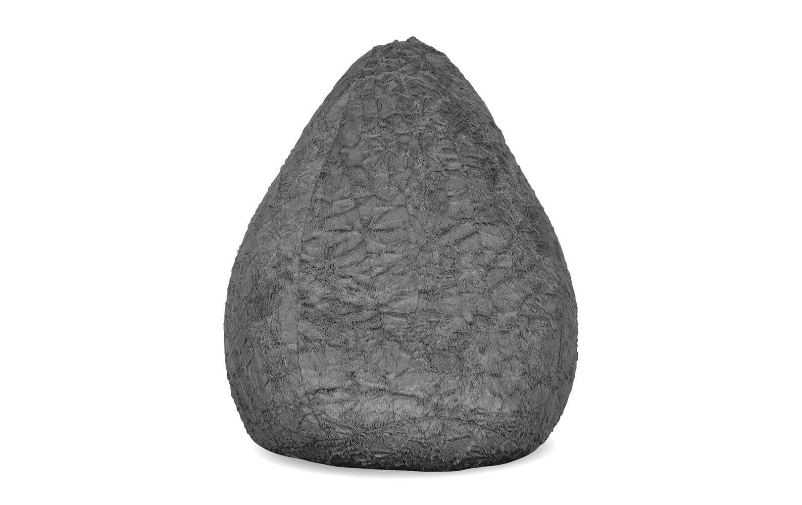 Lumaland Sitzsack Fluffy 120l hellgrau Waschbar kaufen Schweiz | Mediatech.ch