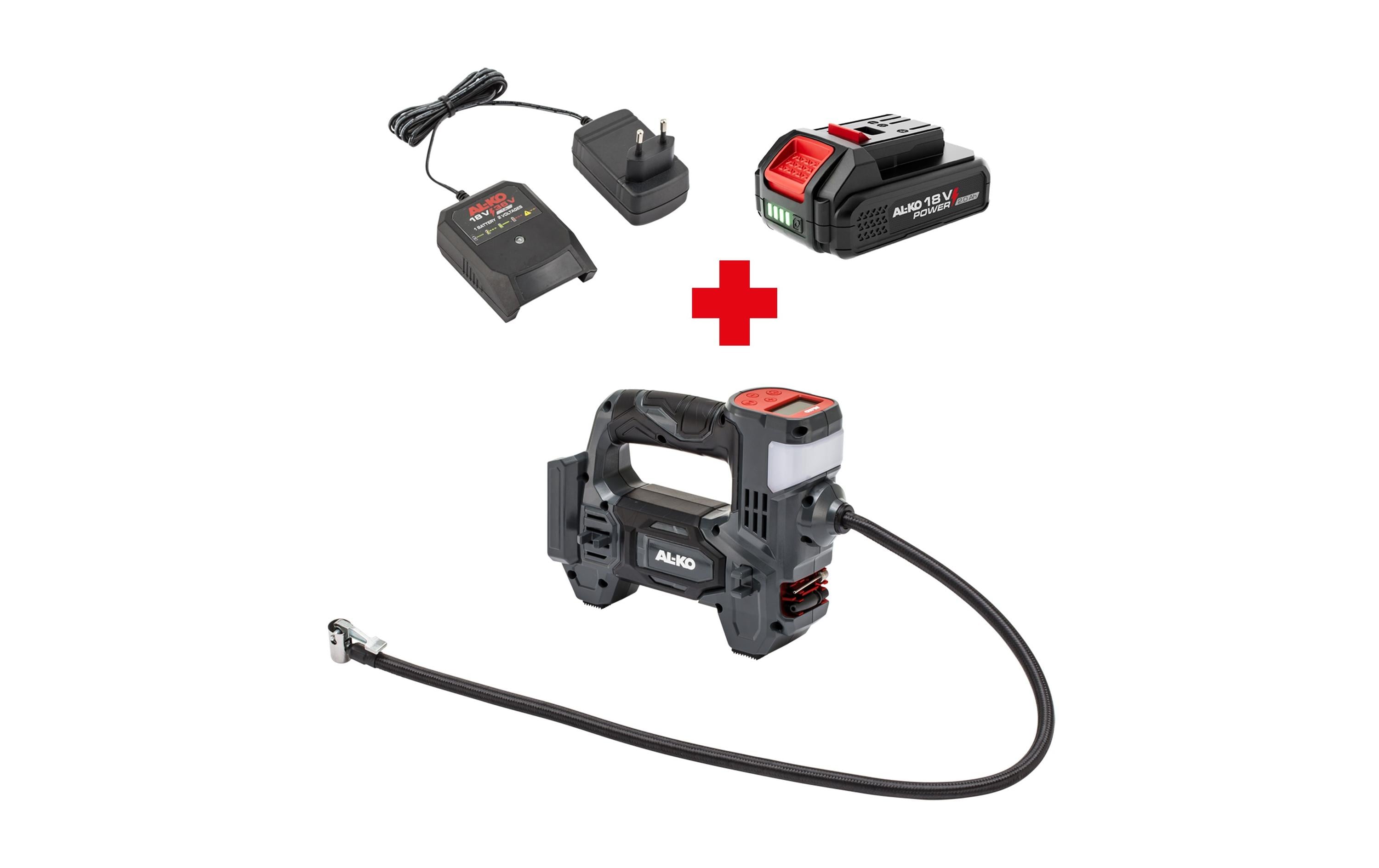 AL-KO AKKU-KOMPRESSOR ACD 1810 SET inkl. Akku 2.0Ah + Ladegerät kaufen | Mediatech.ch