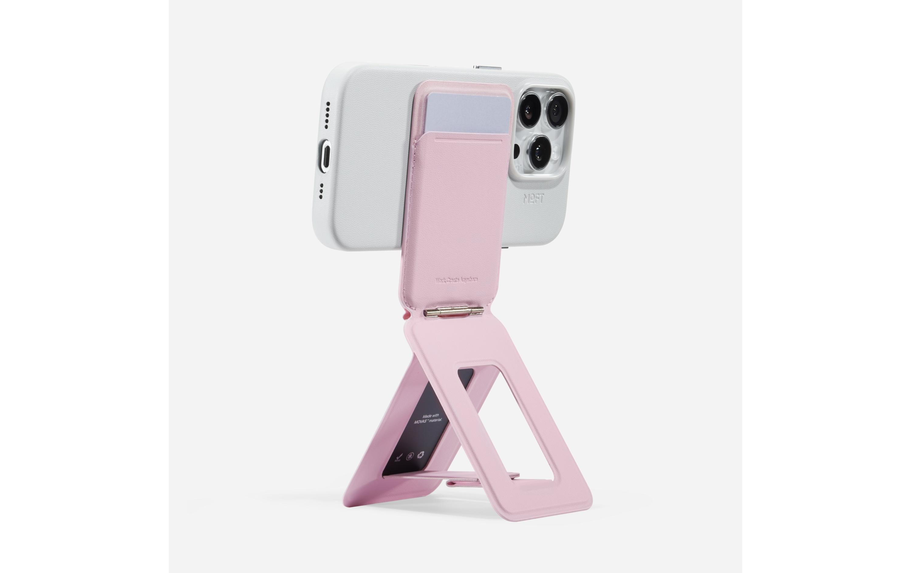 MOFT Snap Tripod Stand & Wallet MOVAS Standard, Blush Rosa