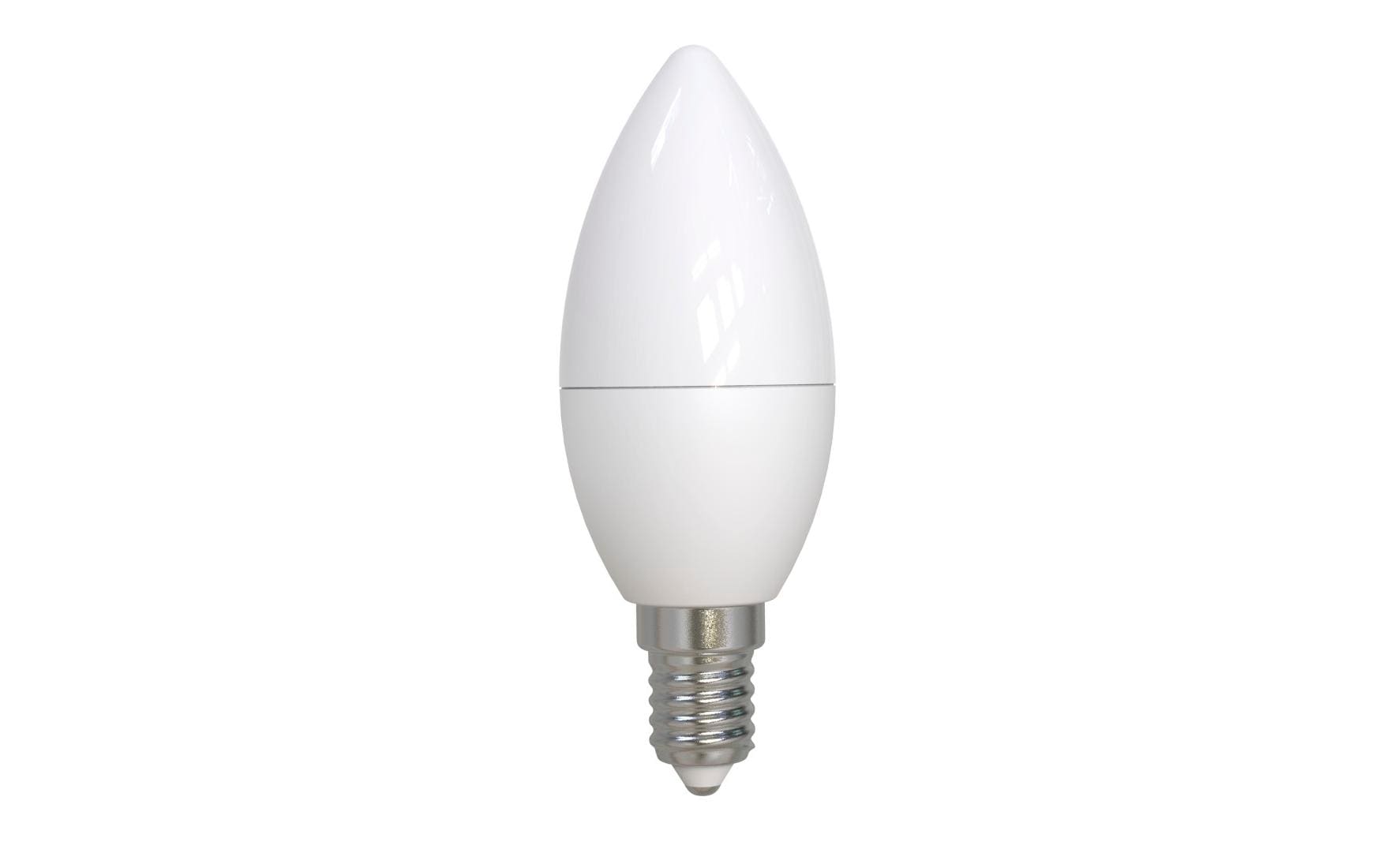2235100_2 - Mediatech Hama LED-Lampe E14, 470lm, 40W, Kerze C37, matt, warmweiss
