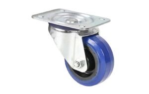 Adam Hall Hardware 372081 80 mm, blaues Rad, Gummi, Stahl kaufen Schweiz | Mediatech.ch