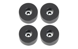 Adam Hall Hardware 4909 M4 4er Set, Gummifuss rund, Weich-PVC, Schwarz kaufen Schweiz | Mediatech.ch
