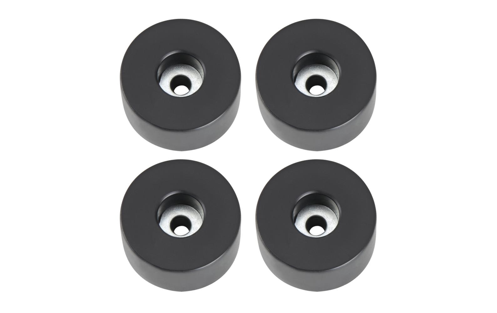 Adam Hall Hardware 4909 M4 4er Set, Gummifuss rund, Weich-PVC, Schwarz kaufen Schweiz | Mediatech.ch
