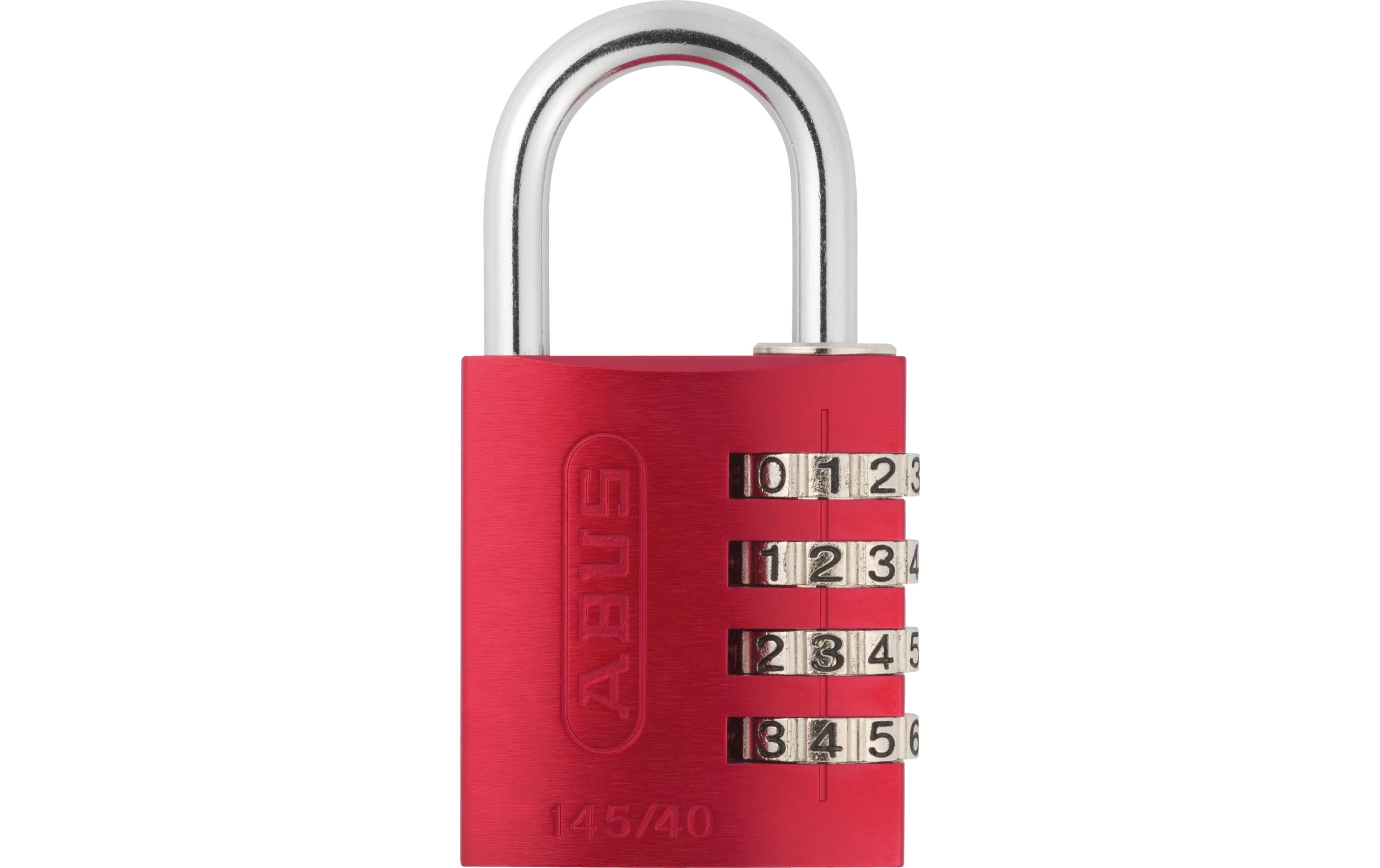 ABUS 145/40 rot Lock-Tag Vorhangschloss kaufen Schweiz | Mediatech.ch