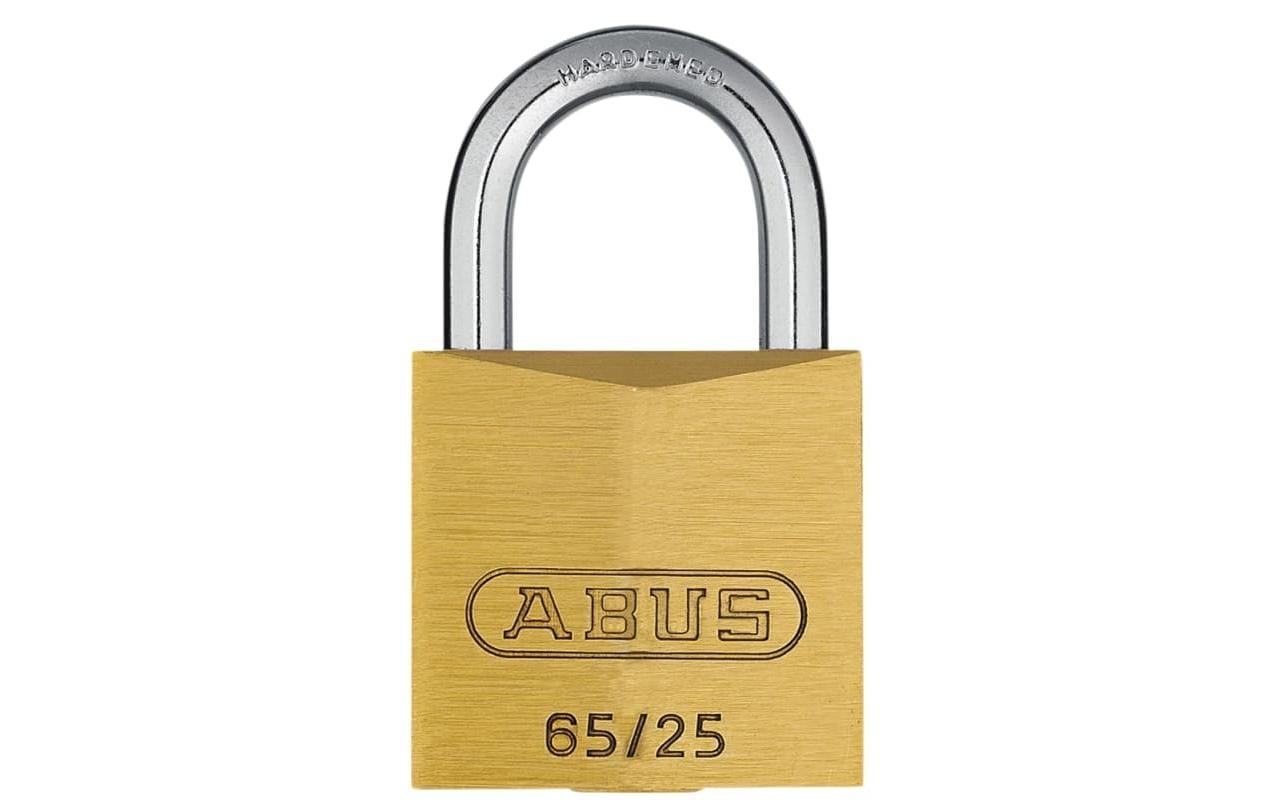 ABUS 65/25 vs. Vorhangschloss