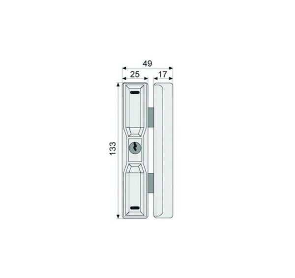 2235760_4 - Mediatech ABUS FTS88 W AL0125 Fenstersicherung