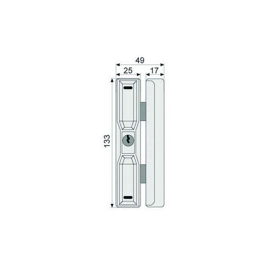 2235760_4 - Mediatech ABUS FTS88 W AL0125 Fenstersicherung