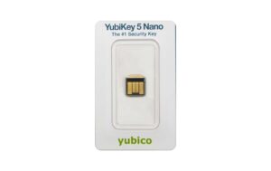 Yubico YubiKey 5 Nano, Firmware 5.8 USB-A, IP68, FIDO2, FIDO U2F, OTP, OATH-HOTP kaufen Schweiz | Mediatech.ch