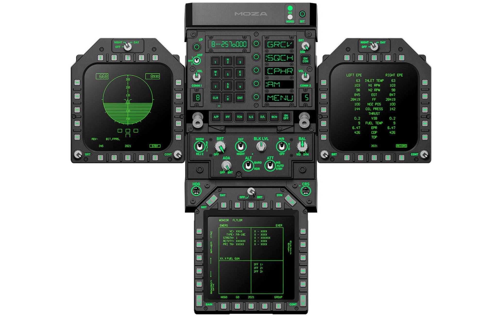 Moza Racing FMP18 Panel Bundle kabelgebunden, RGB kaufen Schweiz | Mediatech.ch