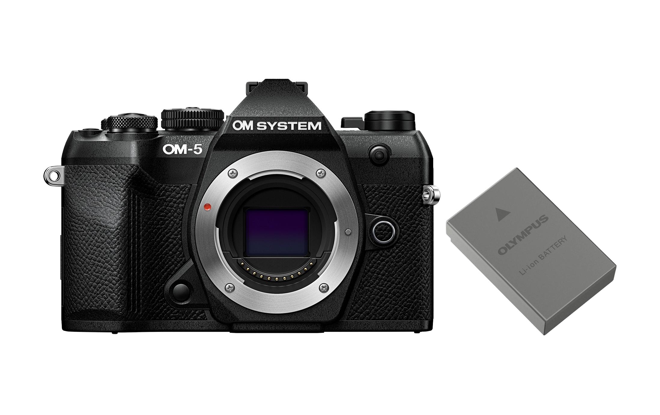 OM-System OM System OM-5 II Camera Body Black inkl. Akku kaufen | Mediatech.ch