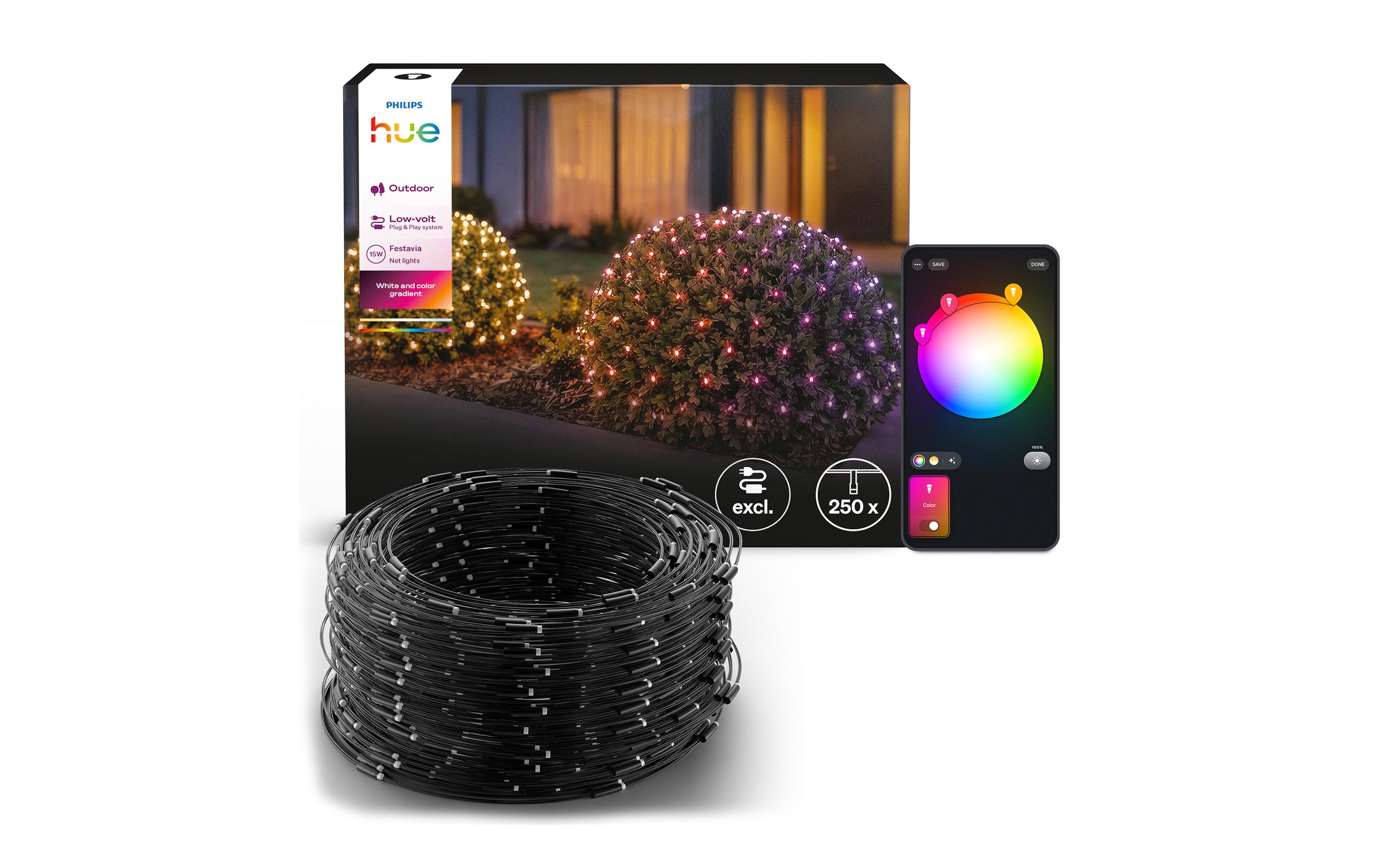 Philips Hue Festavia Net Lights 250 LEDs EU ohne Netzteil (CH) kaufen Schweiz | Mediatech.ch