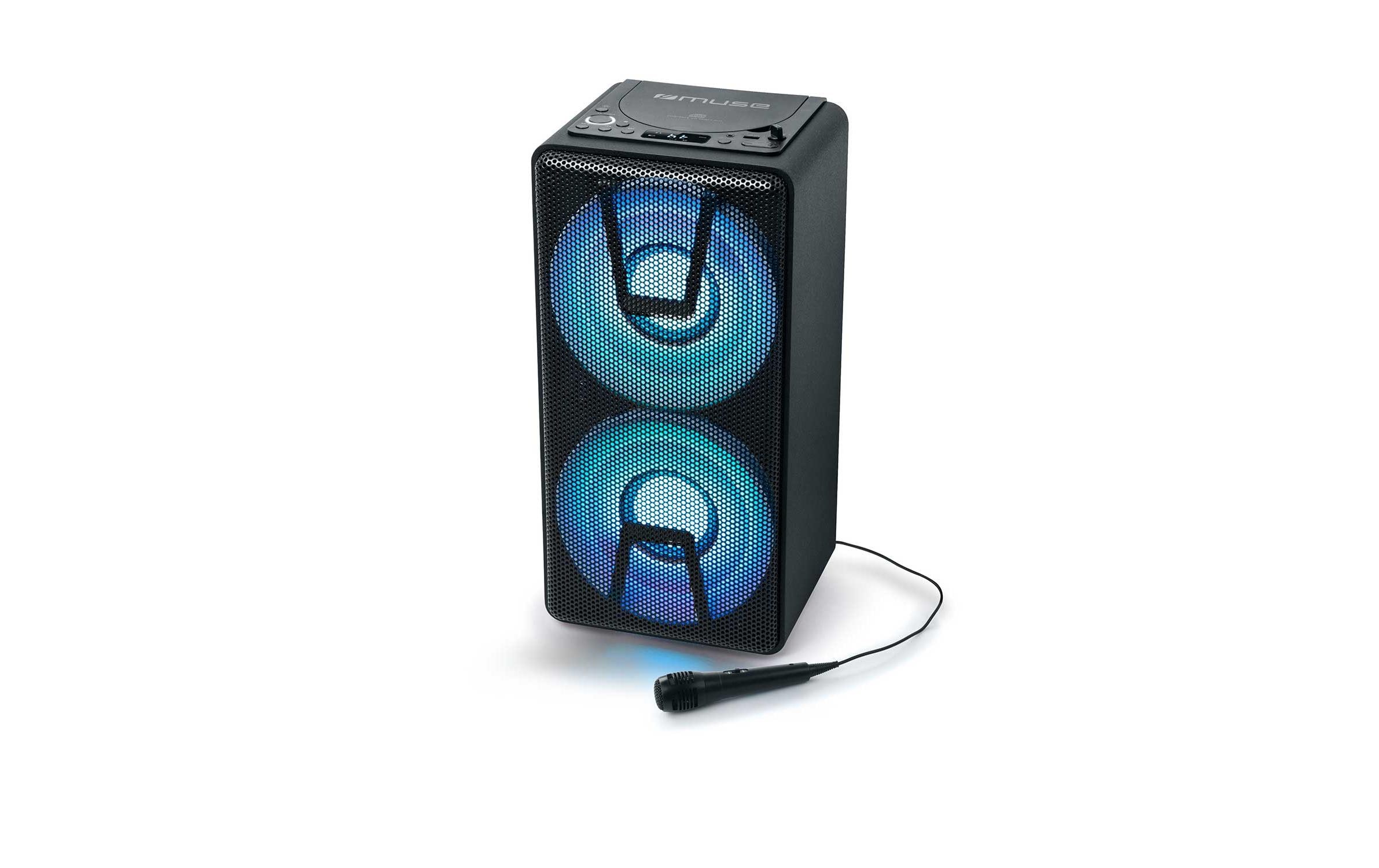 Muse M-1820 DJ Bluetooth, CD-Funktion, 150 W, Schwarz kaufen Schweiz | Mediatech.ch