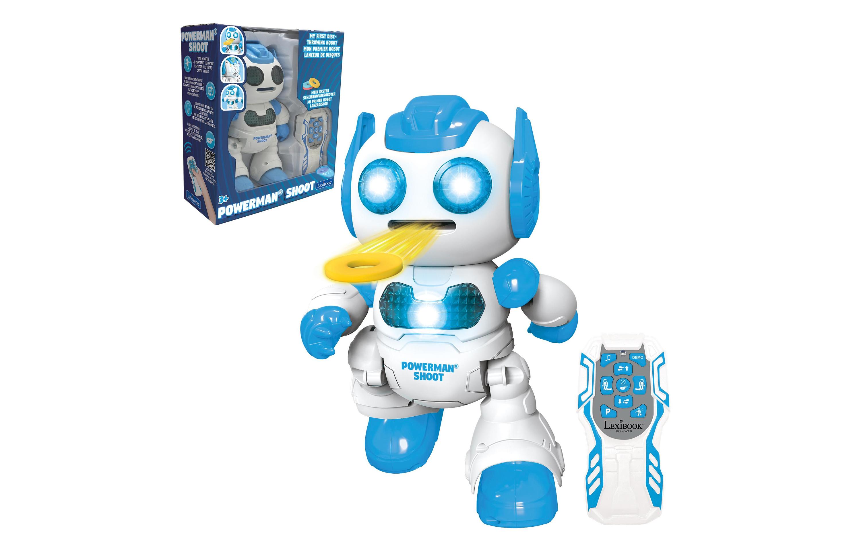 Lexibook POWERMAN Shoot STEM-Roboter Demo inkl. Fernbedienung kaufen | Mediatech.ch