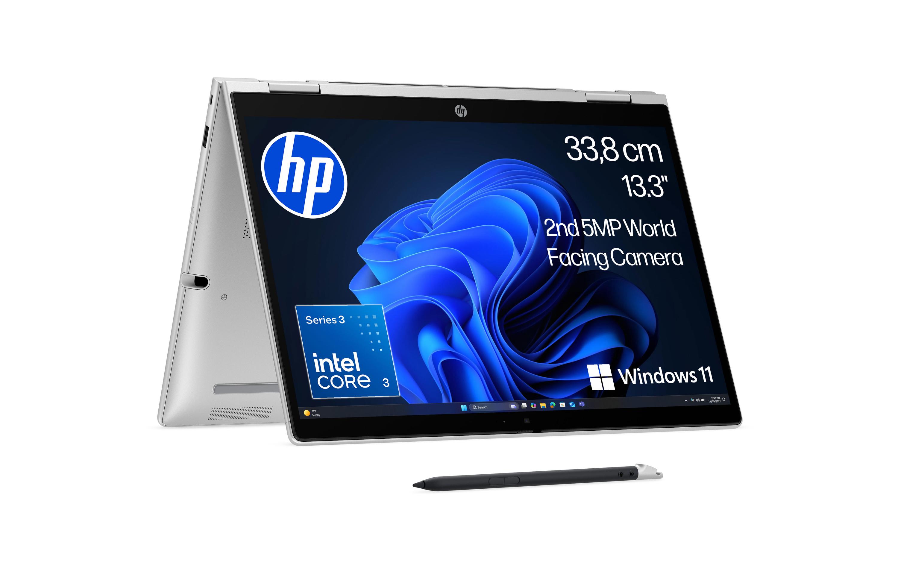 HP ProBook 4 Flip G2i 13, C3 304, 16, 256 13.3WUXGA300AR TS, IR, 2.Cam, Pen, W11P, 2Y P&R