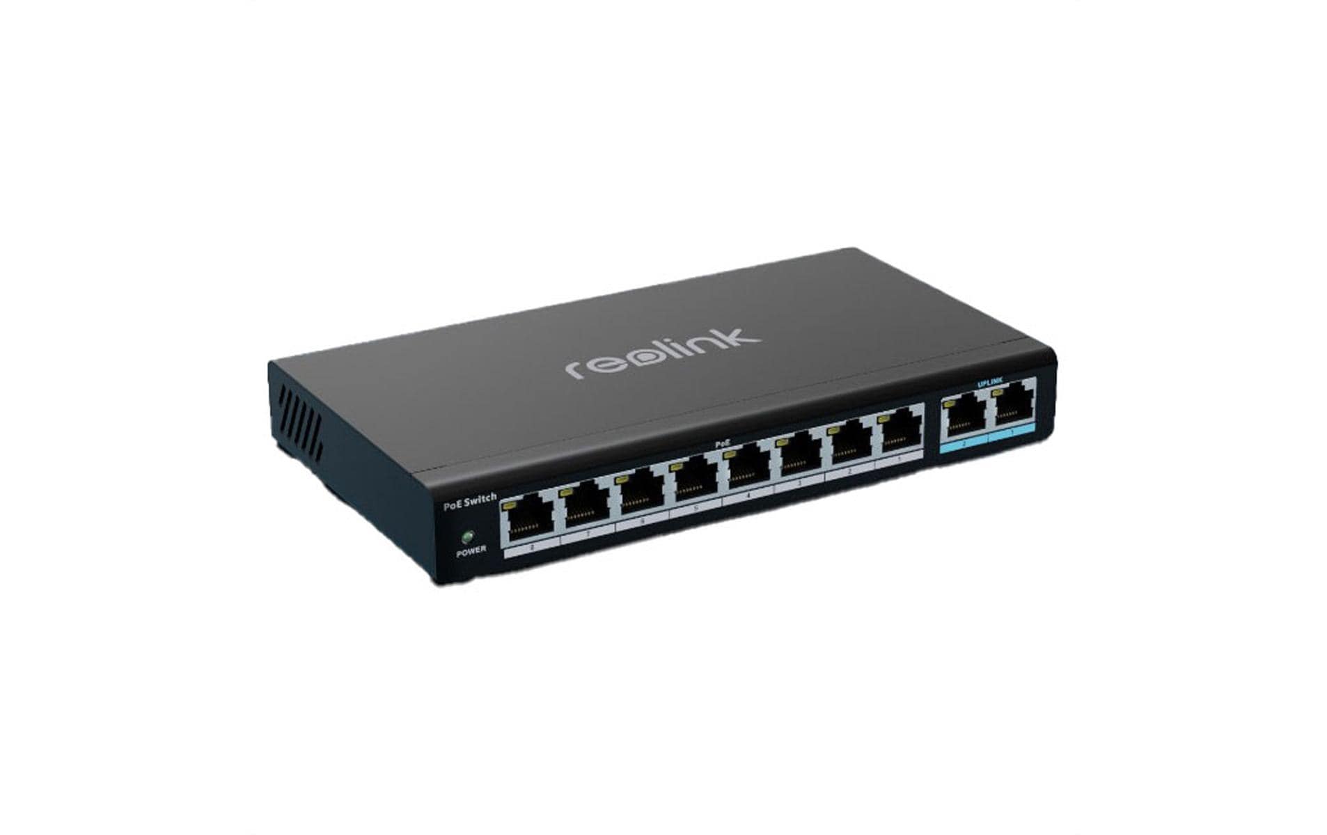Reolink RLA-PS1 PoE-Switch 8x PoE, 2x GiBit, 30W kaufen Schweiz | Mediatech.ch