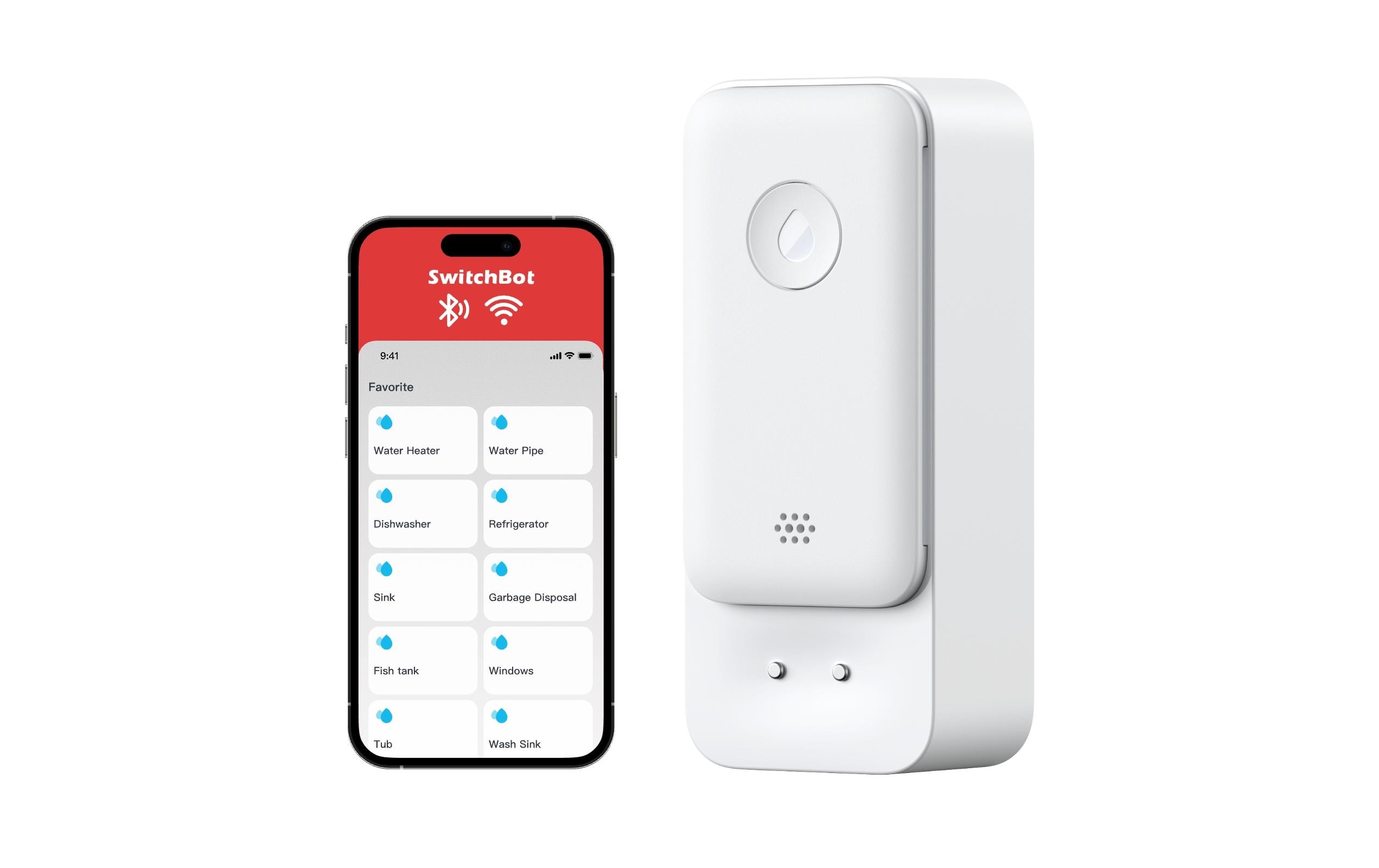 SwitchBot Water Leak Detector WLAN Weiss kaufen Schweiz | Mediatech.ch