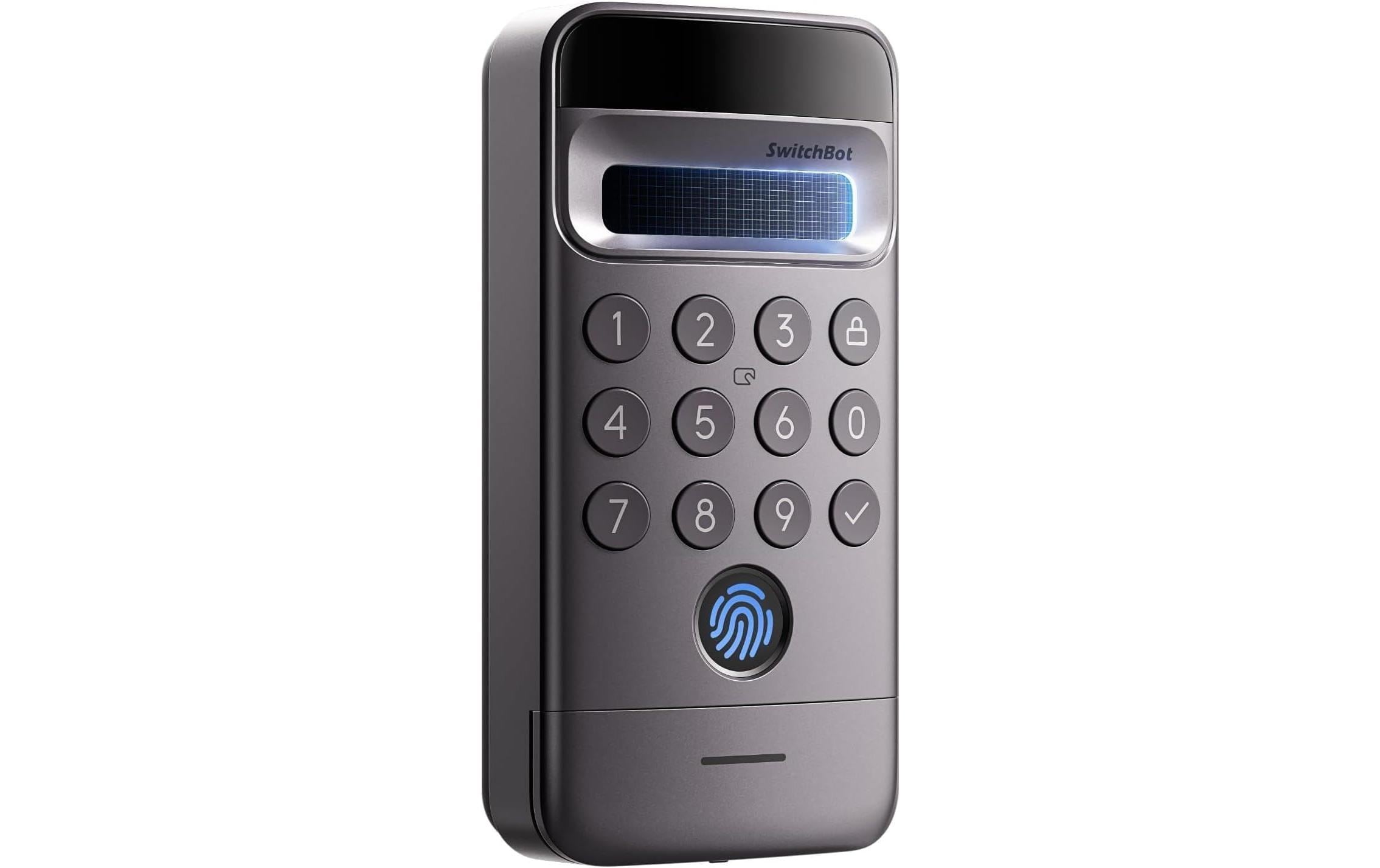 Switchbot Keypad Vision Pro 3D-Gesichtserkennung Fingerabdruck Schwarz kaufen Schweiz | Mediatech.ch