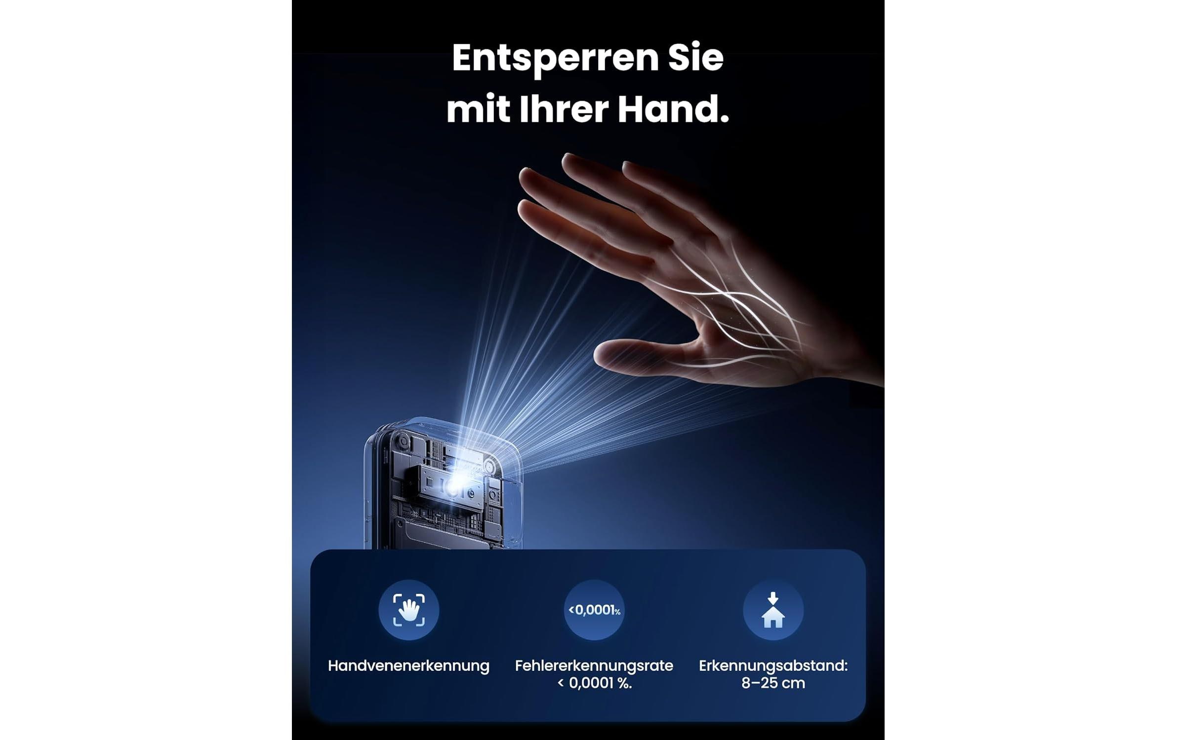 2239781_1 - Mediatech Switchbot Keypad Vision Pro 3D-Gesichtserkennung Fingerabdruck Schwarz