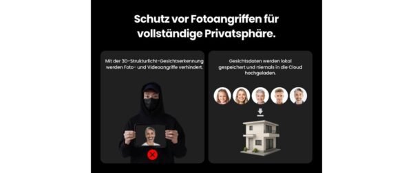 SwitchBot Keypad Vision Schwarz