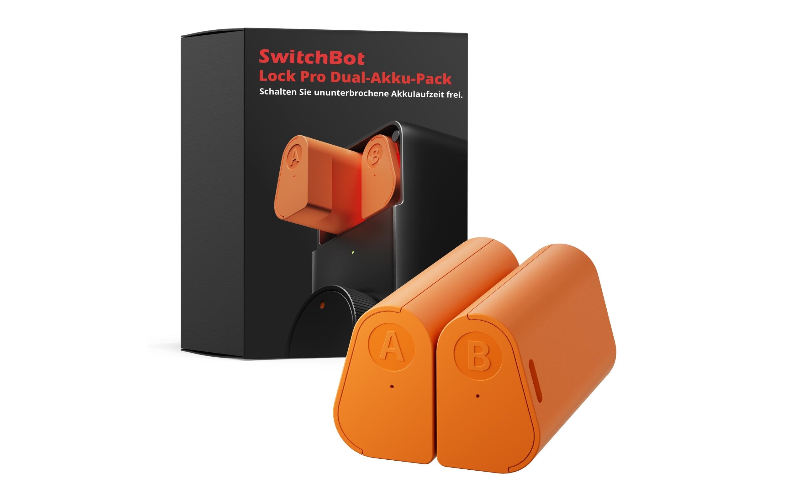 Switchbot Lock Pro Dual Power Pack Orange kaufen Schweiz | Mediatech.ch