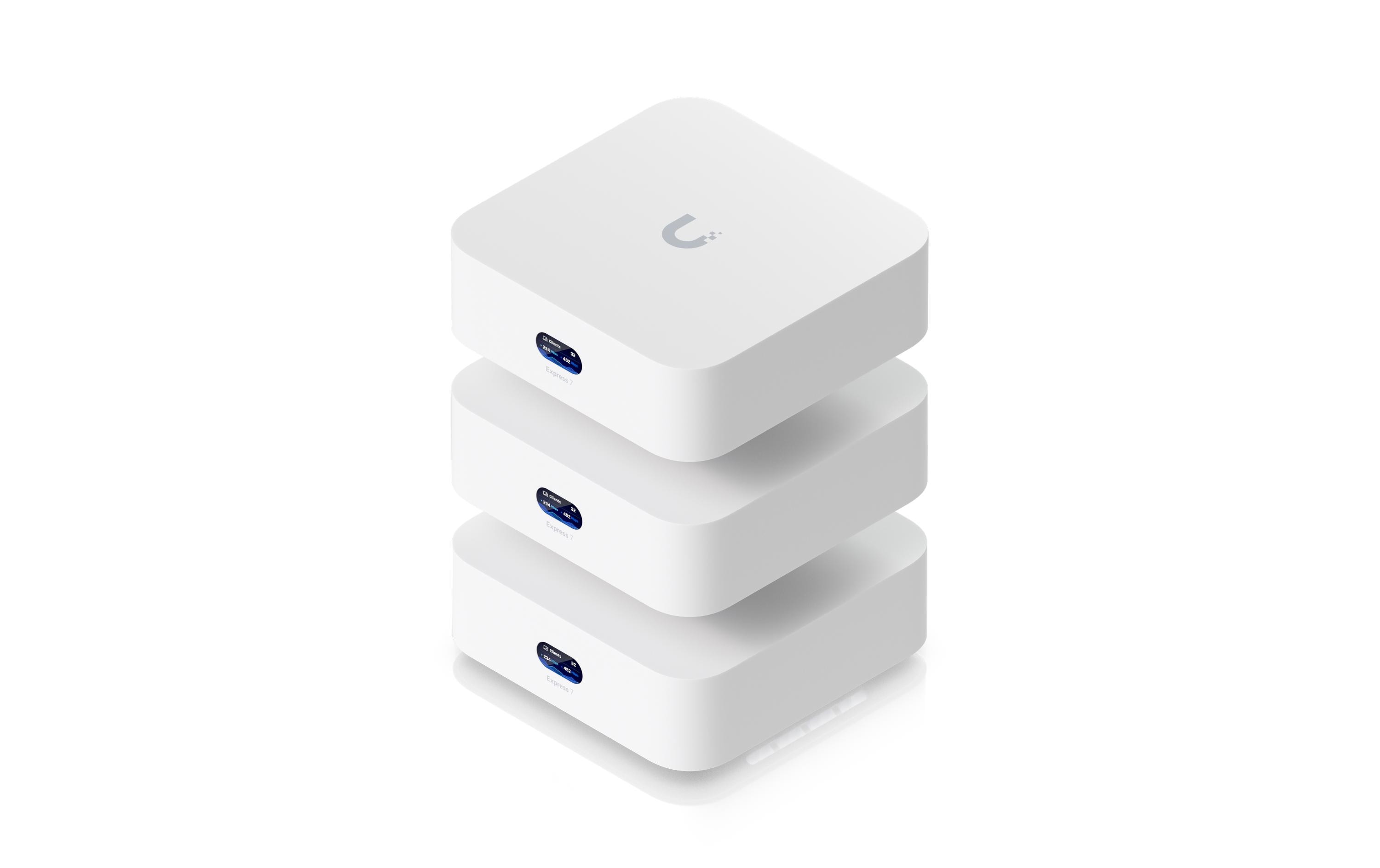 Ubiquiti UniFi Express 7: 3-Set, 10GE Mesh WiFi-7, SFP+, 2.5GE intr.Controller kaufen Schweiz | Mediatech.ch