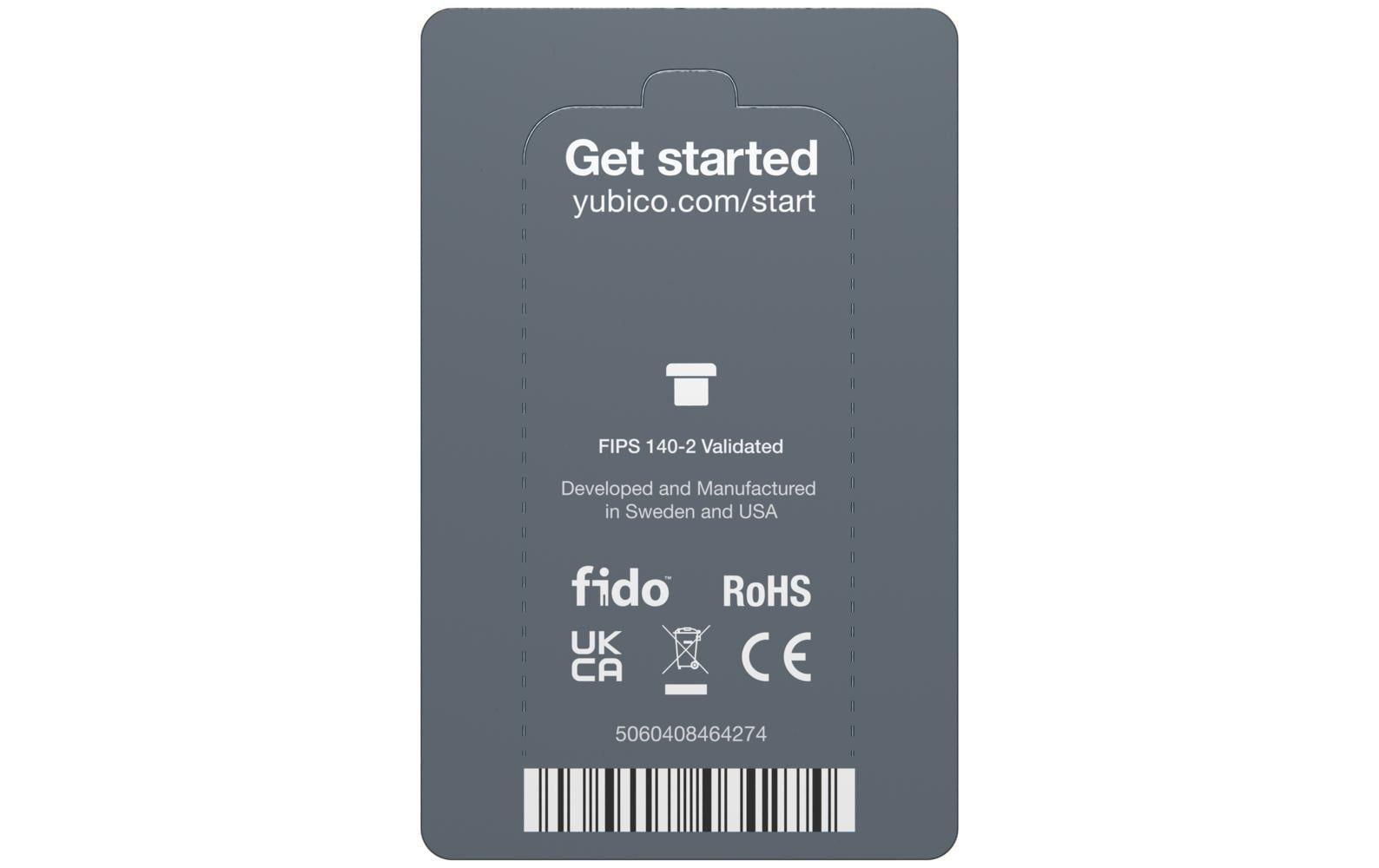 2240353_4 - Mediatech Yubico YubiKey 5C Nano Fips, Firmware 5.8 USB-C, IP68, FIDO2, FIDO U2F, FIPS