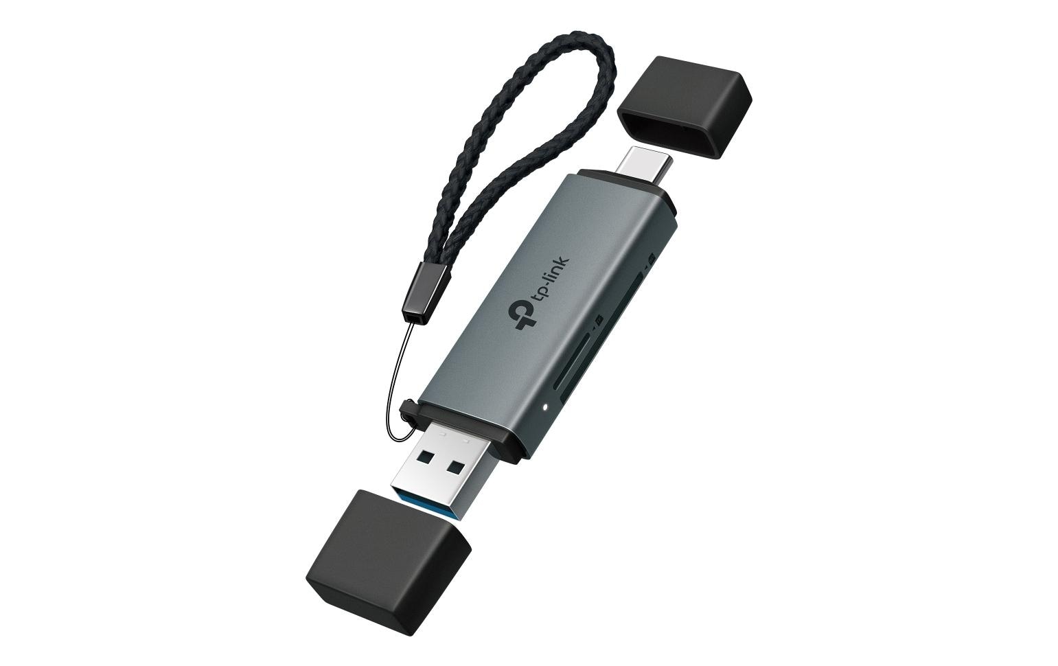TP-Link USB3.0 Type-C&A to SD & microSD3.0 Plug and Play