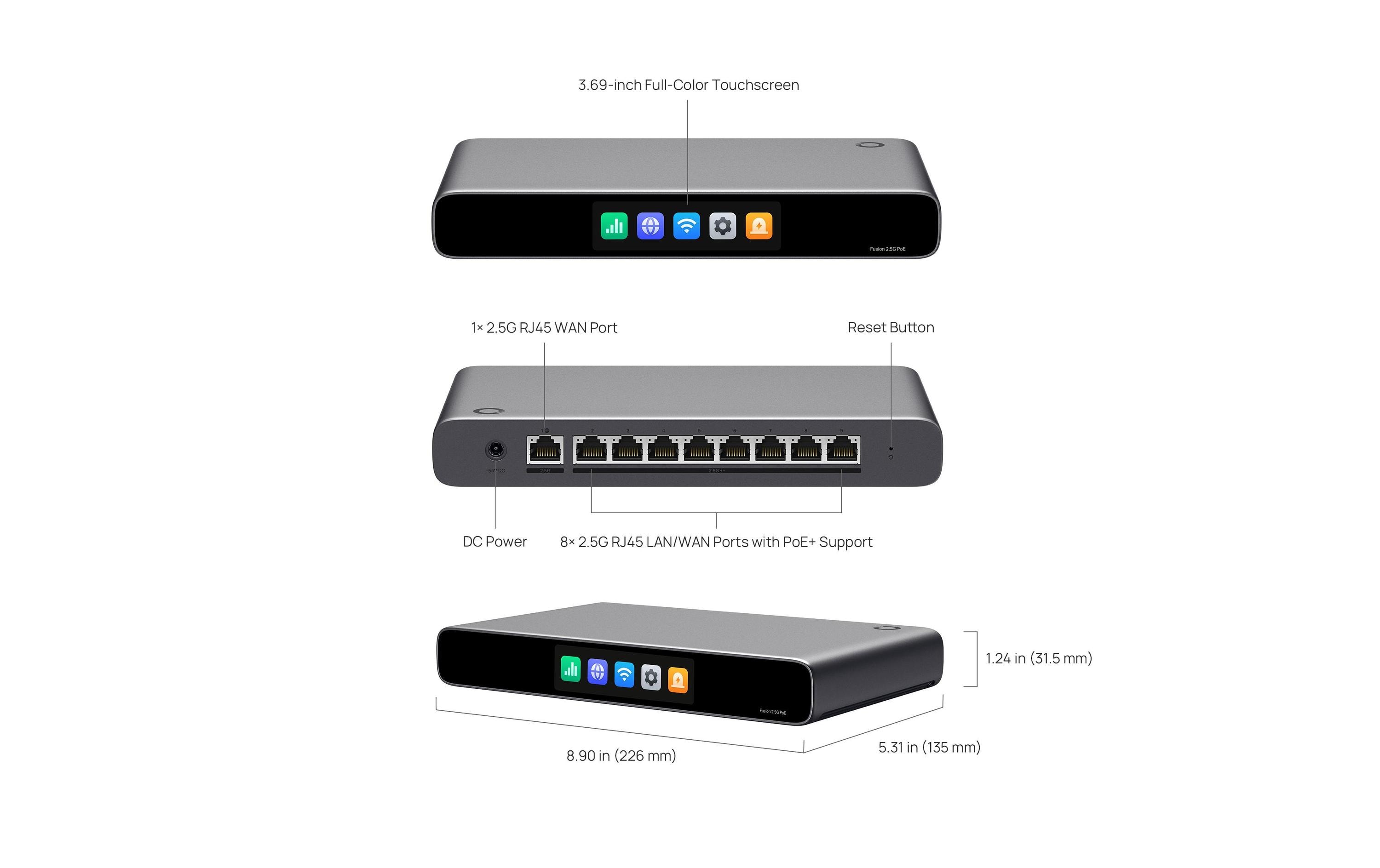 2240948_4 - Mediatech TP-Link Fusion 2.5G PoE 8x 2.5GE RJ45 LAN/WAN with PoE+
