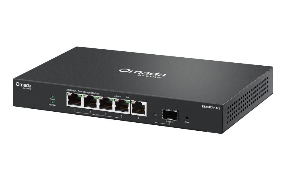 2240952_1 - Mediatech TP-Link ES206XPP-M2 Easy Managed Switch 4x 2.5G PoE++ Ports