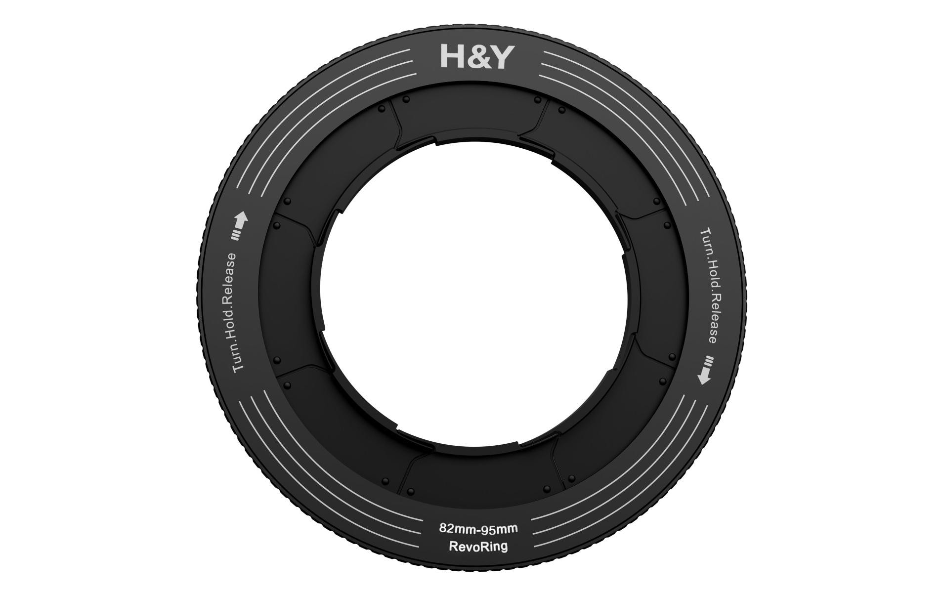 H&Y RevoRing 82-95 mm, Schwarz