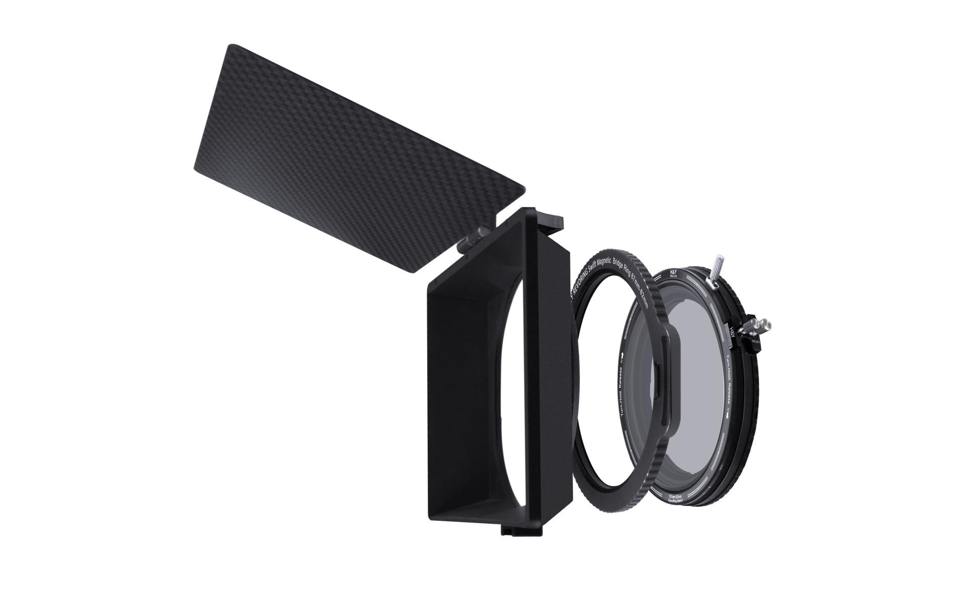 H&Y RevoRing Mark II Matte Box Video Kit, 67-82 mm