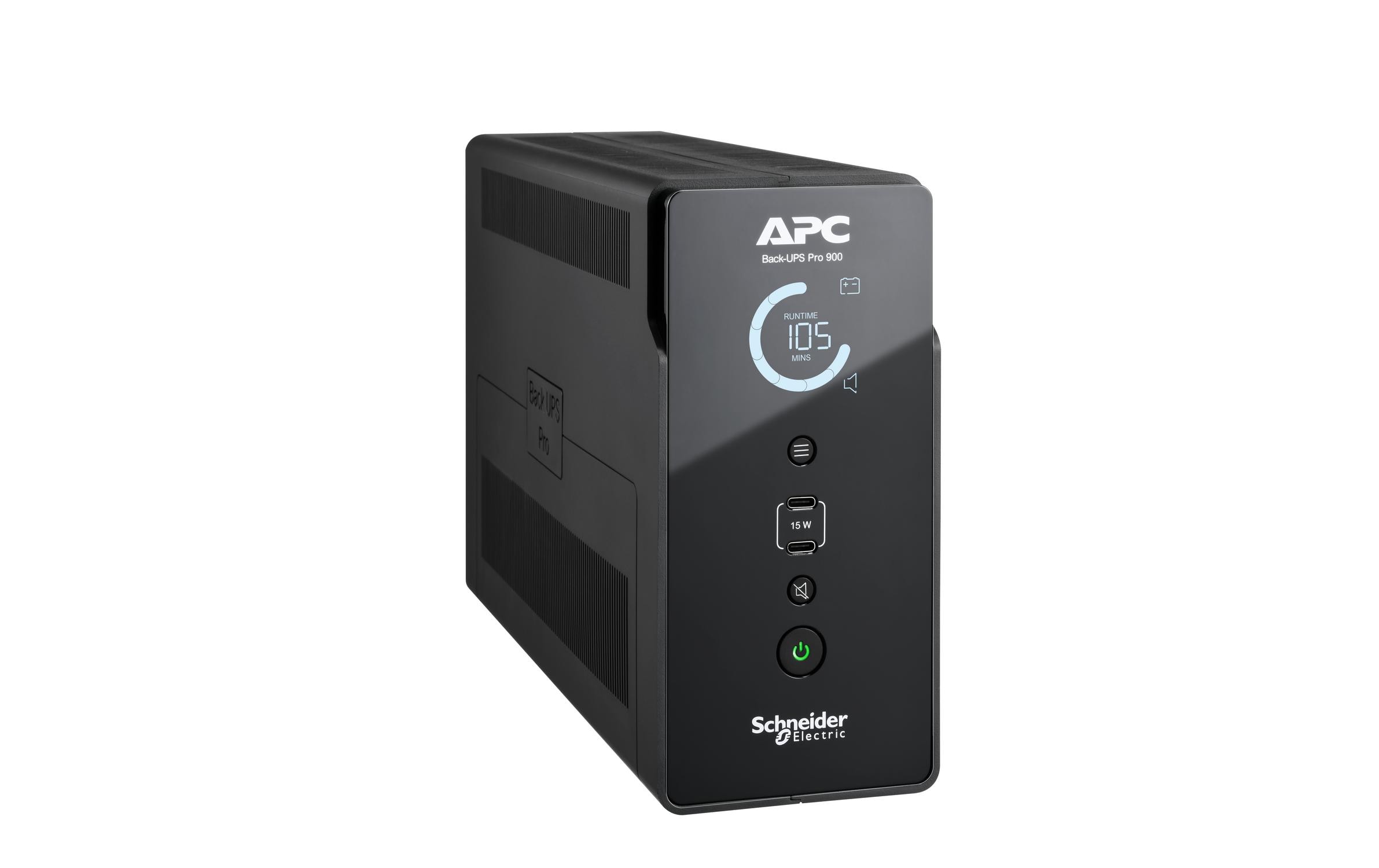 2242183_2 - Mediatech APC USV BR900G2I, 900VA/540W Line Interaktiv, Tower, LCD Display