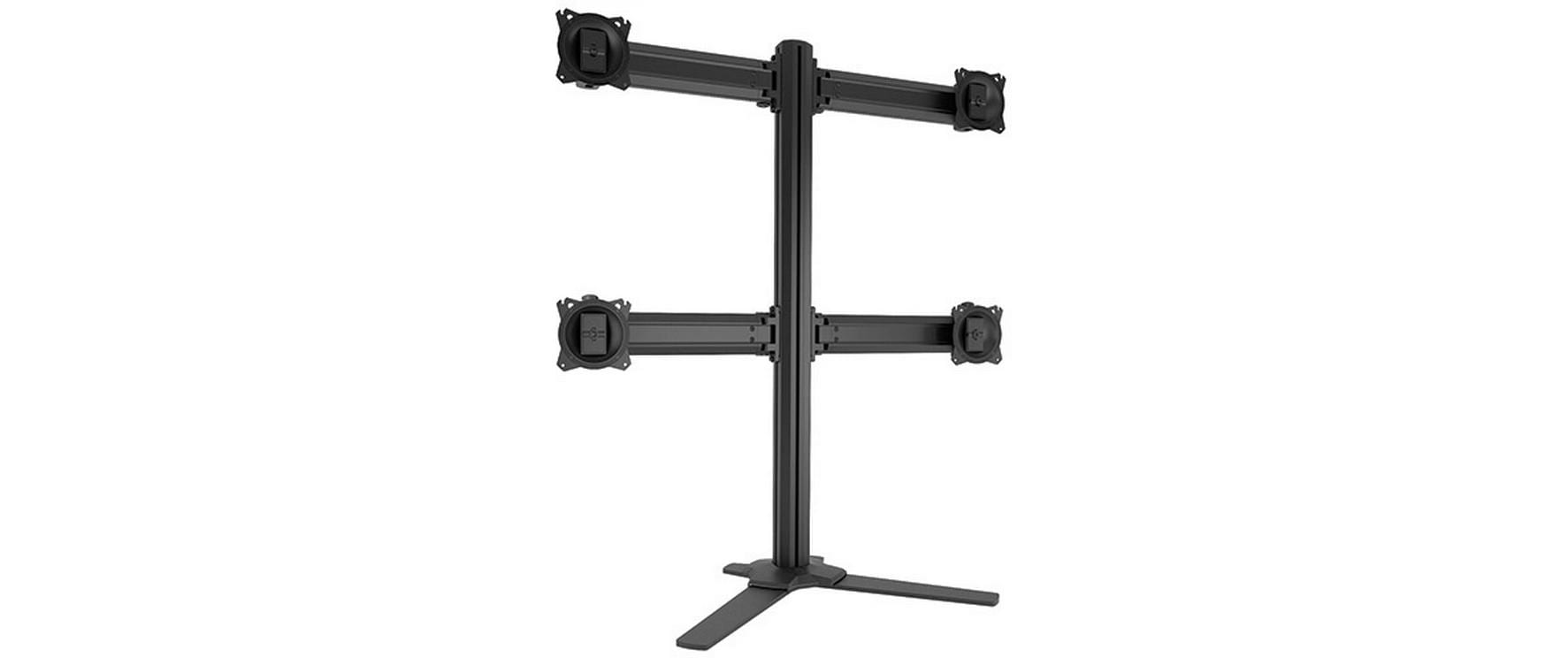 CHIEF K3F220B KONTOUR, Quad (2X2) Tisch Stand, schwarz kaufen Schweiz | Mediatech.ch