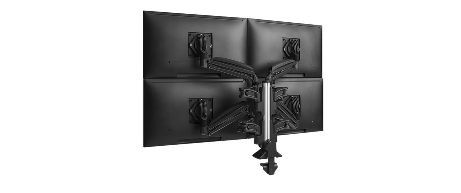 CHIEF KXC420B KX CLMN DESK MNT QUAD 2L ARMS, schwarz kaufen Schweiz | Mediatech.ch