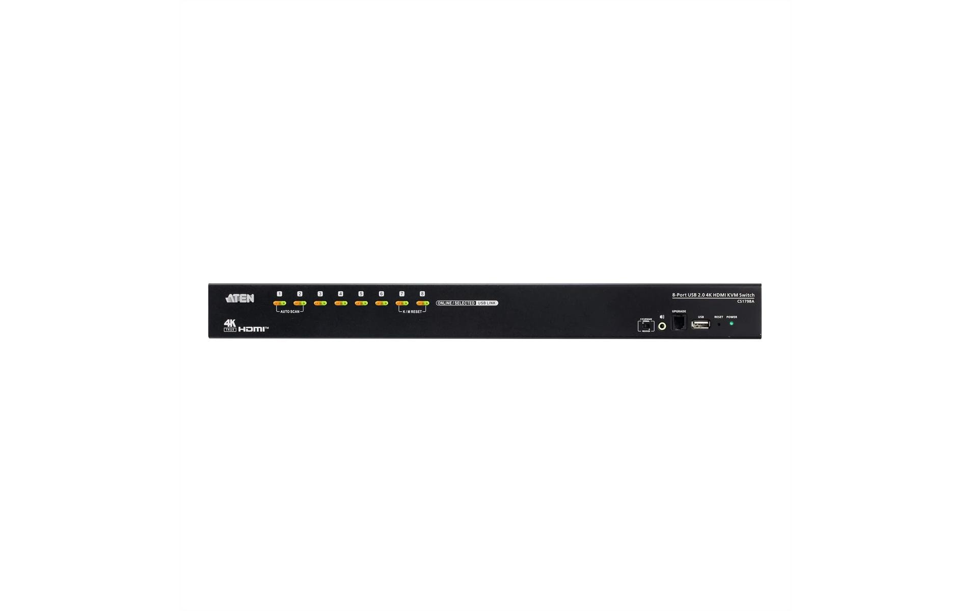 2243480_1 - Mediatech Aten CS1798A: HDMI KVM Switch, 8Port USB2.0, inkl.2 HDMI- Kabelsätze